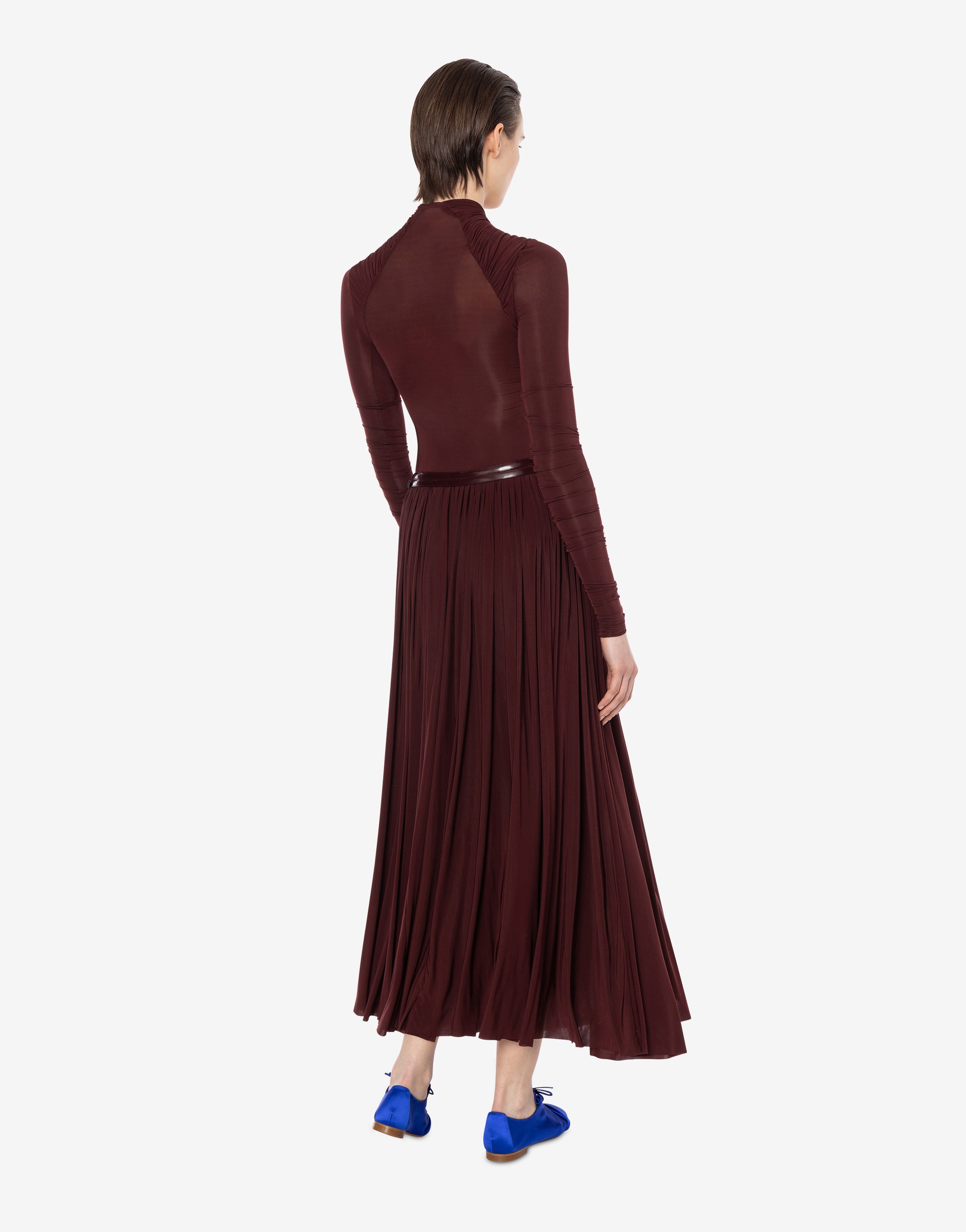 Gonna longuette in jersey leggero、mySite、aoinhome