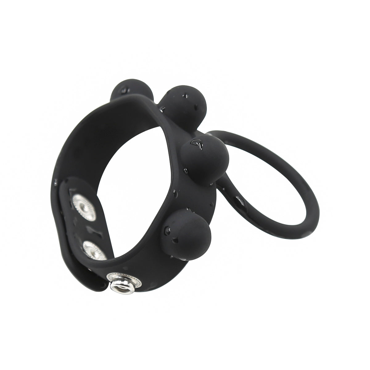 Rimba Fetish Cock Ring | Silicone Ball Studs | Adjustable | Enhancer、mySite、bottomscart