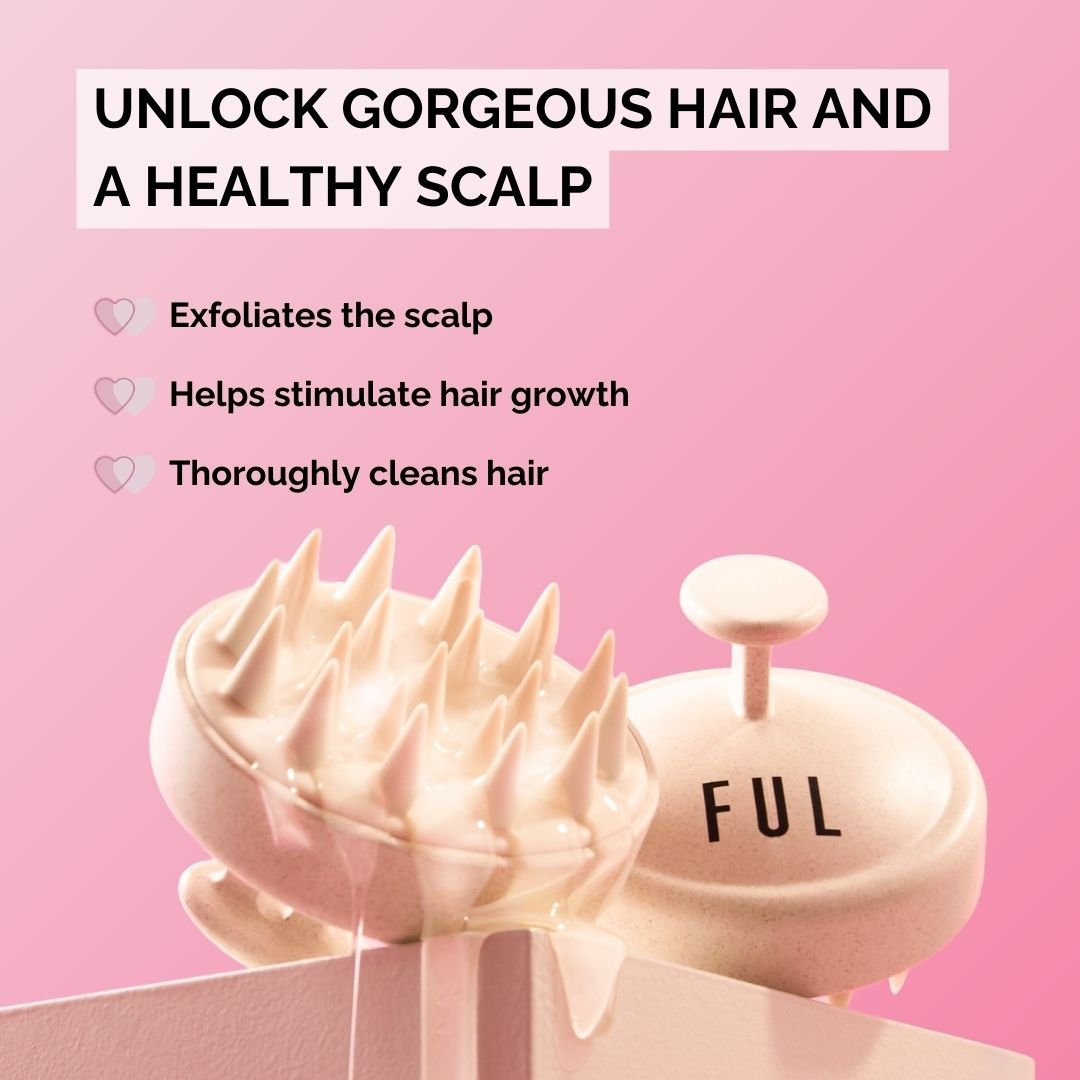  FUL Scalp Massager Shampoo Brush、mySite、elrpsem3k