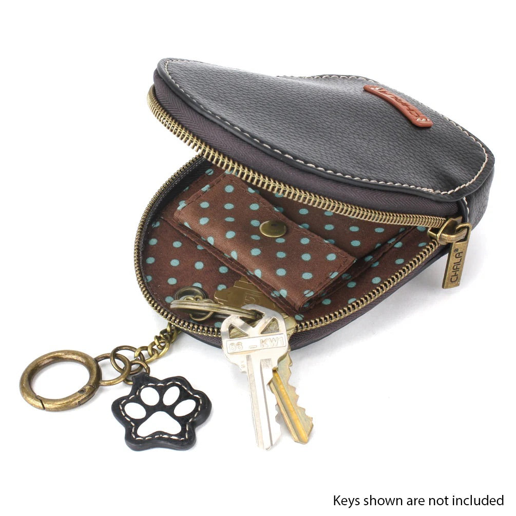 Key Fob/Coin Purse - Pawprint、mySite、g9winljtr