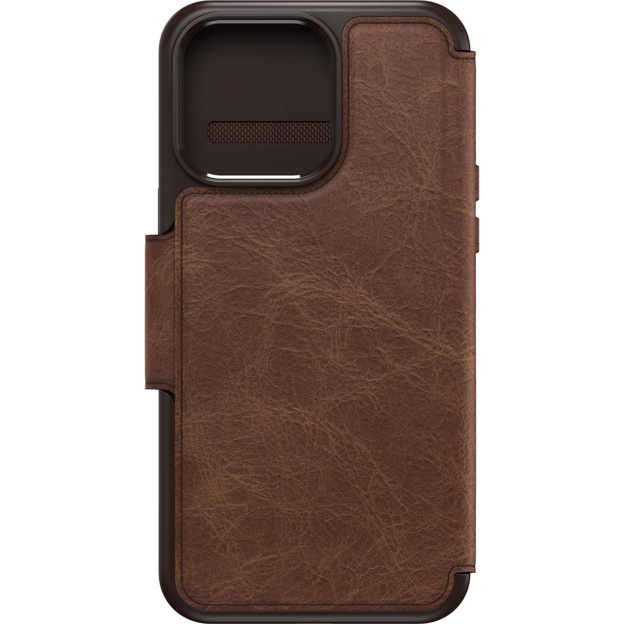 Otterbox Strada Folio MagSafe Case for iPhone 15 Pro Max (Espresso)、mySite、camillekostekn