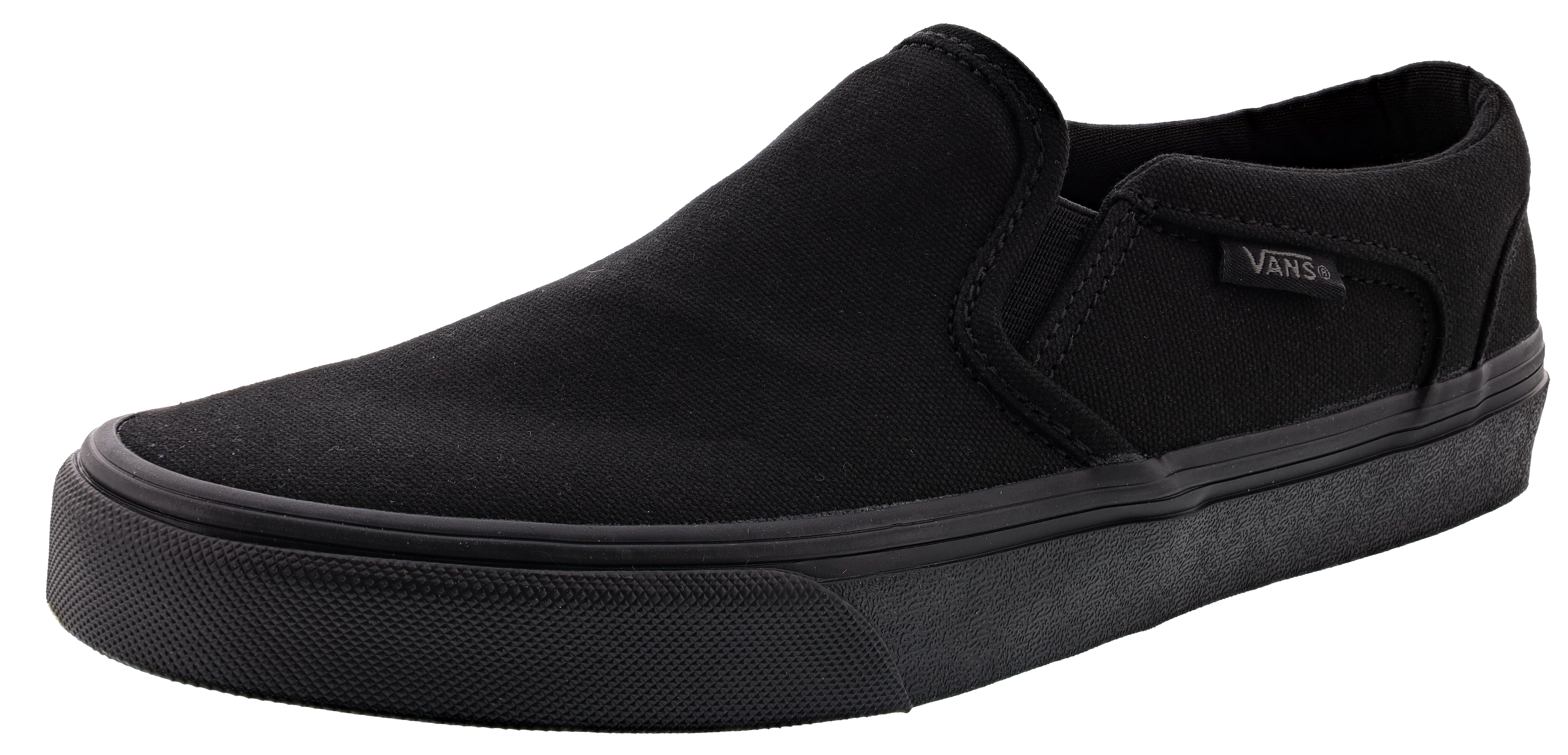 Vans Women's Asher Low Canvas Slip On Shoes、mySite、dreamappss