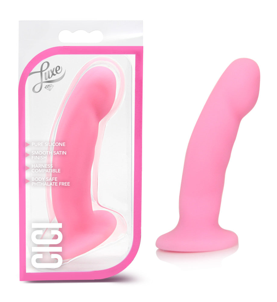 Luxe By Blush® | Cici Realistic Pink 5.75-Inch Long Dildo、mySite、bottomscart