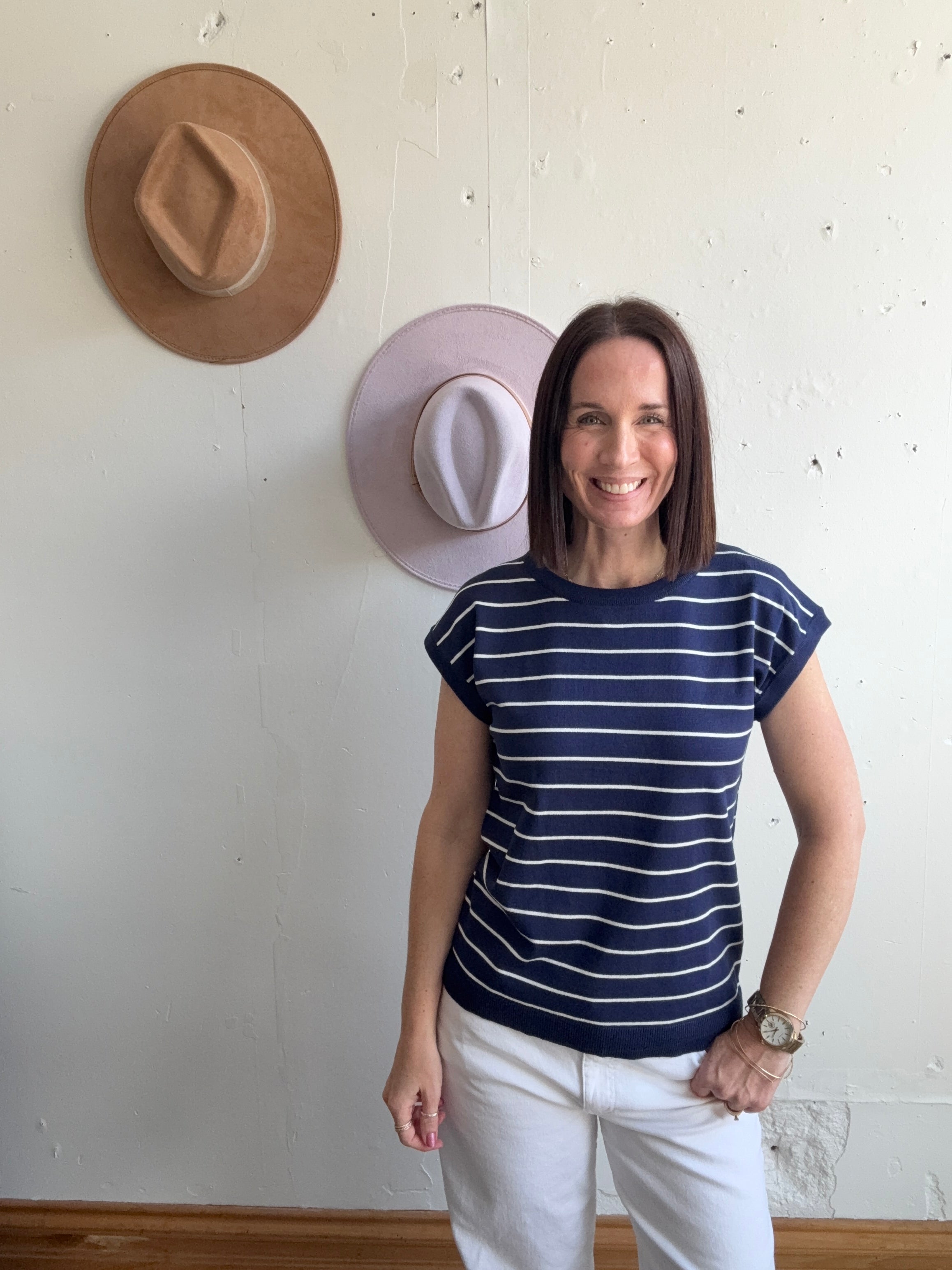 Stacy’s Striped Top、mySite、garagedoors4me