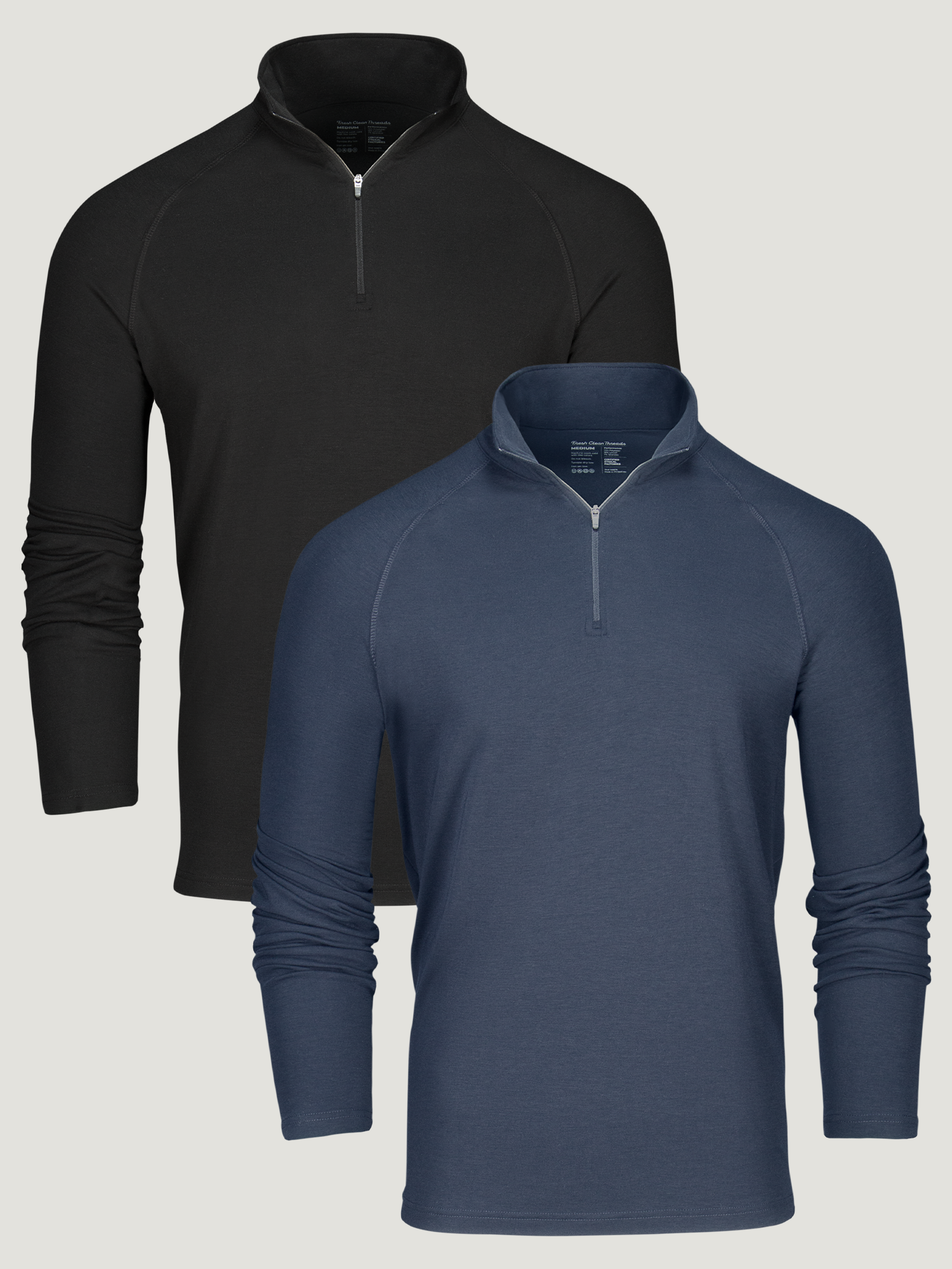  Bold Performance Quarter Zip 2-Pack、mySite、ghnorth