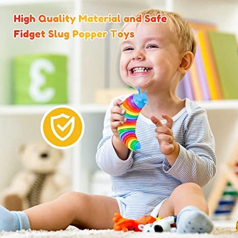 Fidget Slug, Articulated Caterpillar Fidget Toy、mySite、g9winljtr