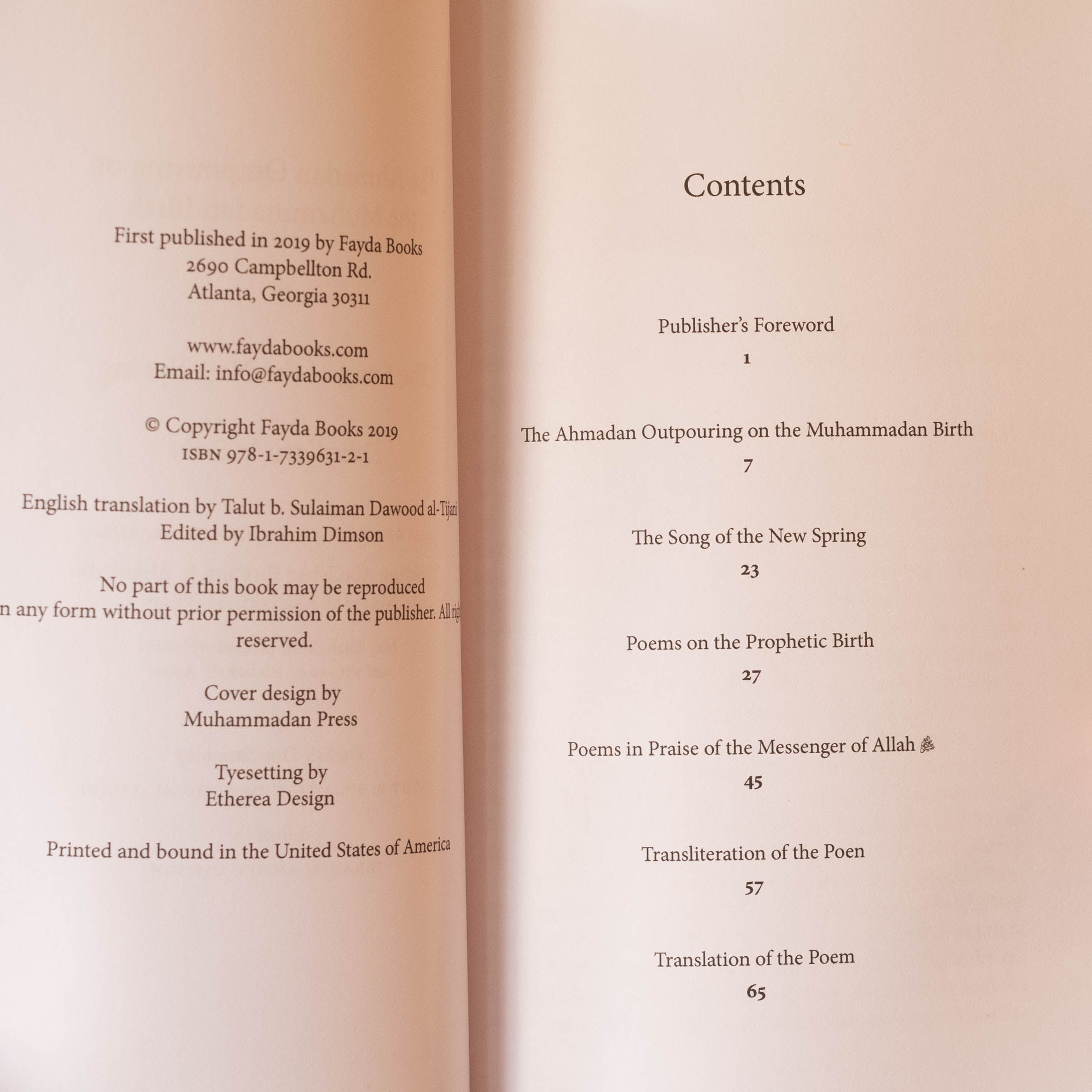 The Ahmadan Outpouring on the Muhammadan Birth、mySite、topwebapps