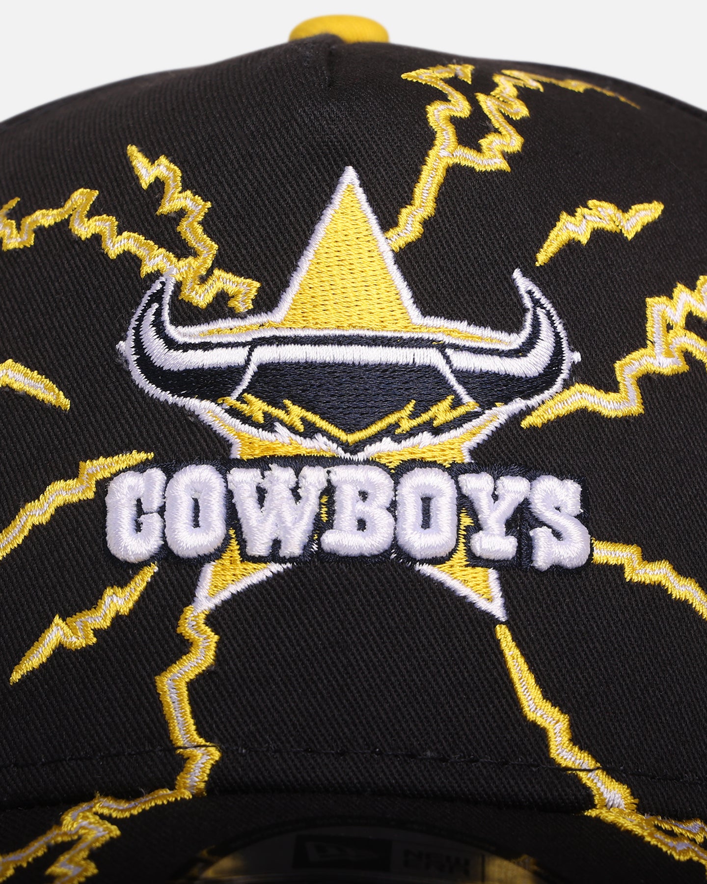 New Era North Queensland Cowboys 'NRL Electric' 9FORTY A-Frame Snapback Official Team Colour、mySite、zt4zffjzw