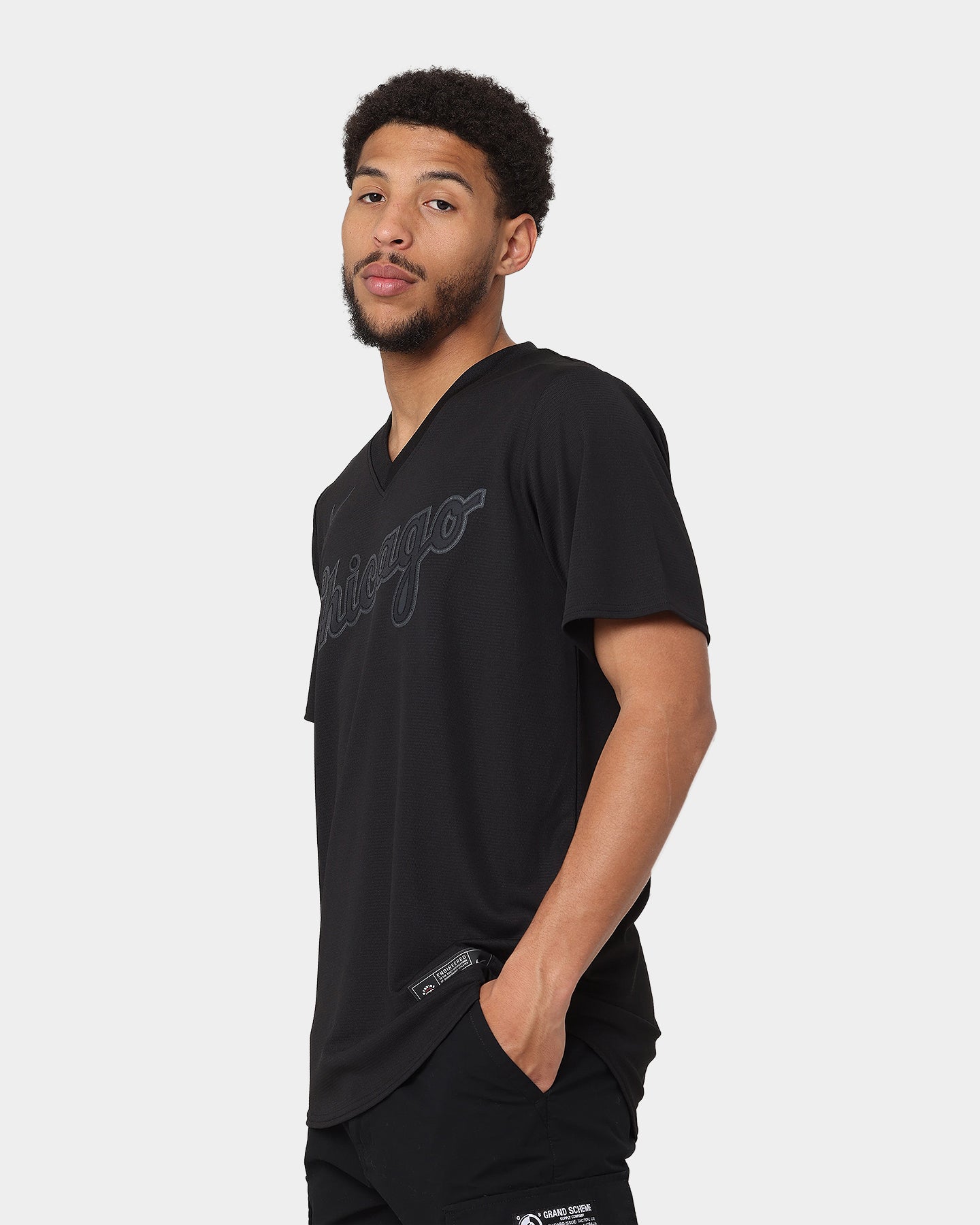 Nike Boston White Sox Triple Black Team Jersey Black、mySite、zt4zffjzw