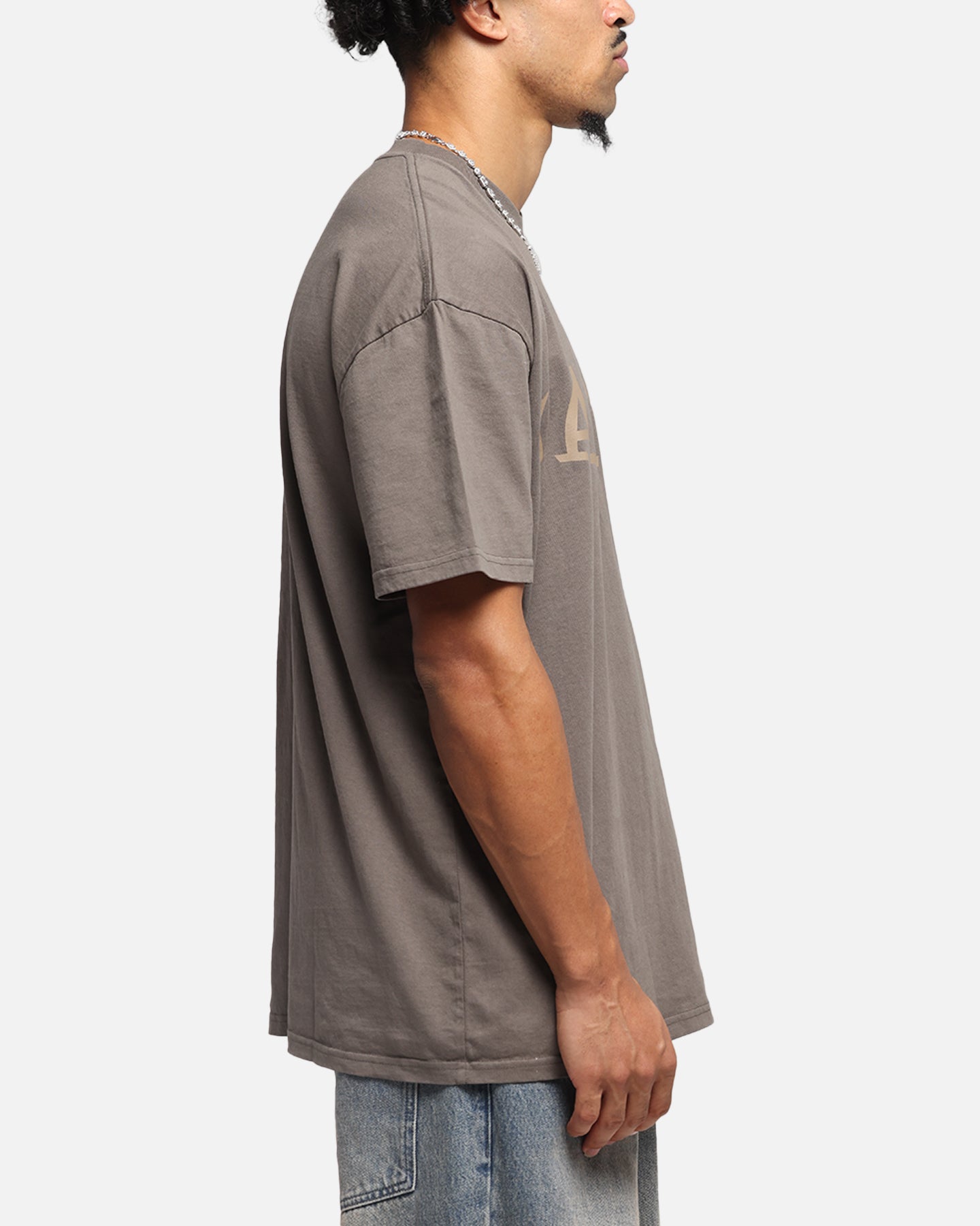 Saint Morta Vision Boxy T-Shirt Brown、mySite、zt4zffjzw