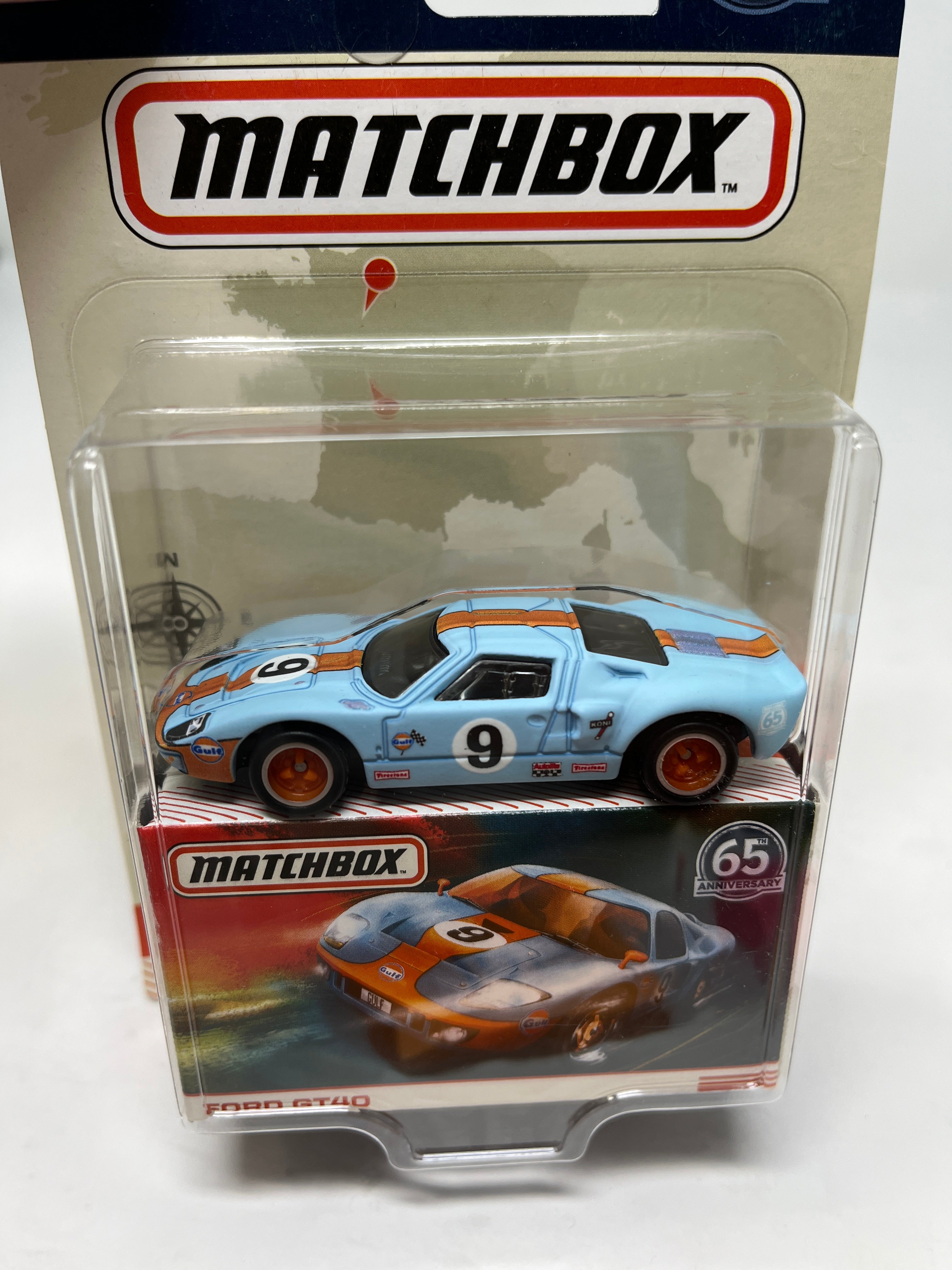 Ford GT40 * Gulf * Matchbox Globe Travelers、mySite、hgirdovlk