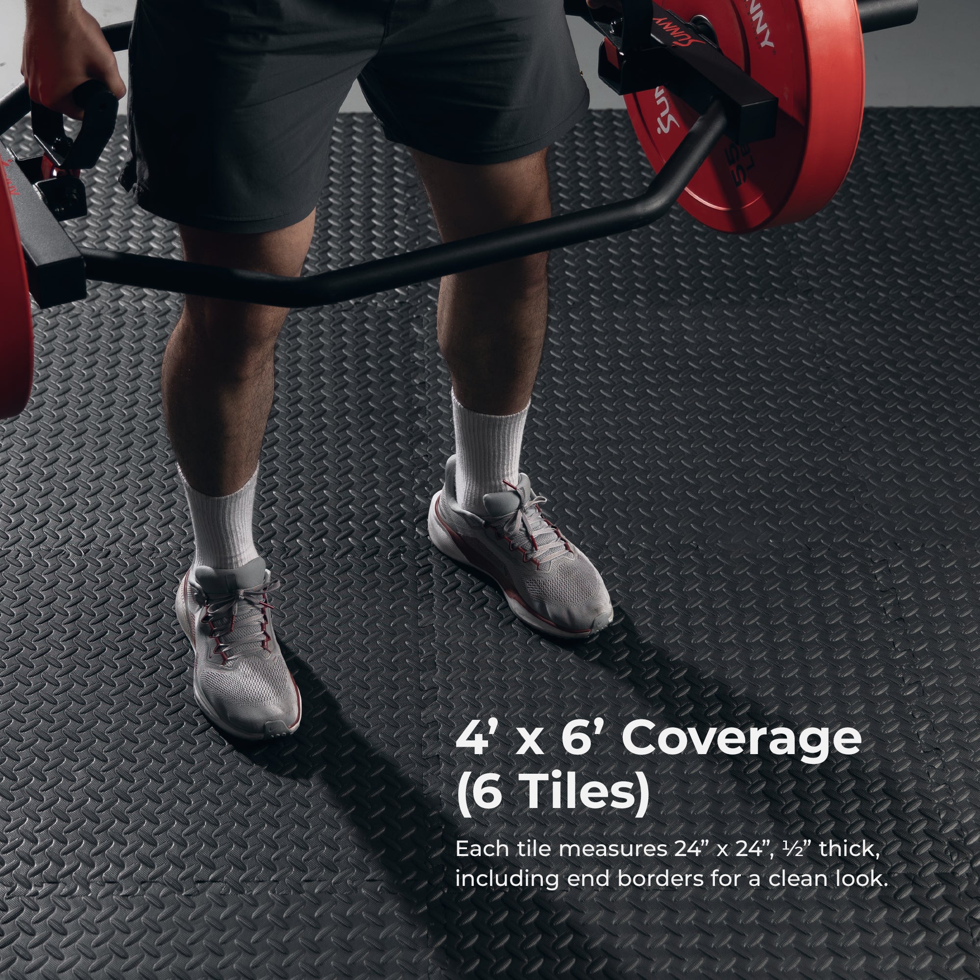  ½ Inch Thick Puzzle Exercise Mat - Black、mySite、ghnorth