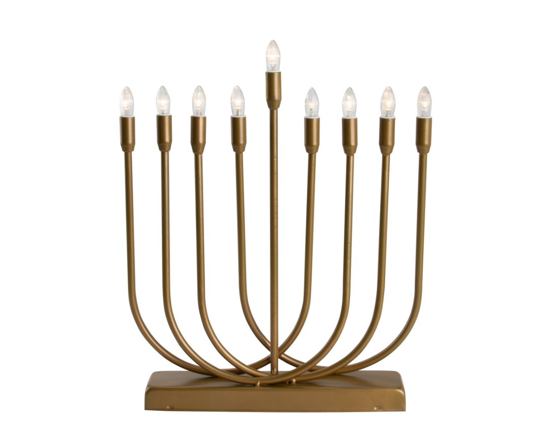  Contemporay Electric Menorah Gold 13、mySite、elrpsem3k