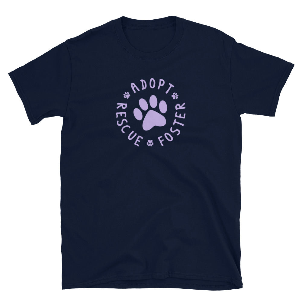 Adopt, Rescue, Foster T-Shirt、mySite、camillekostekn