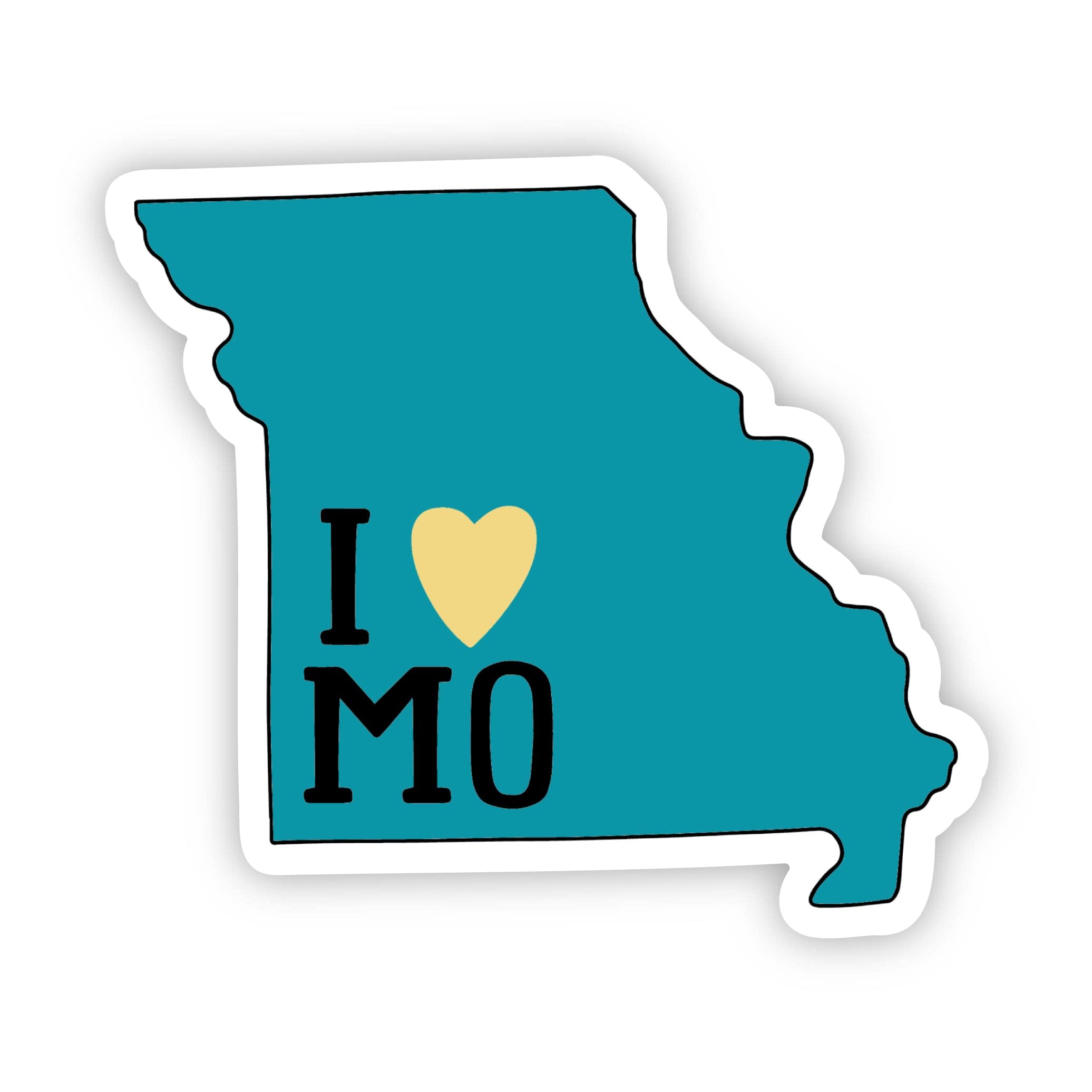  I Love Missouri Sticker、mySite、elrpsem3k