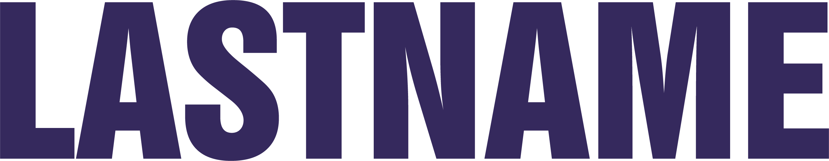 Swiss Font Text - Purple、mySite、noshort