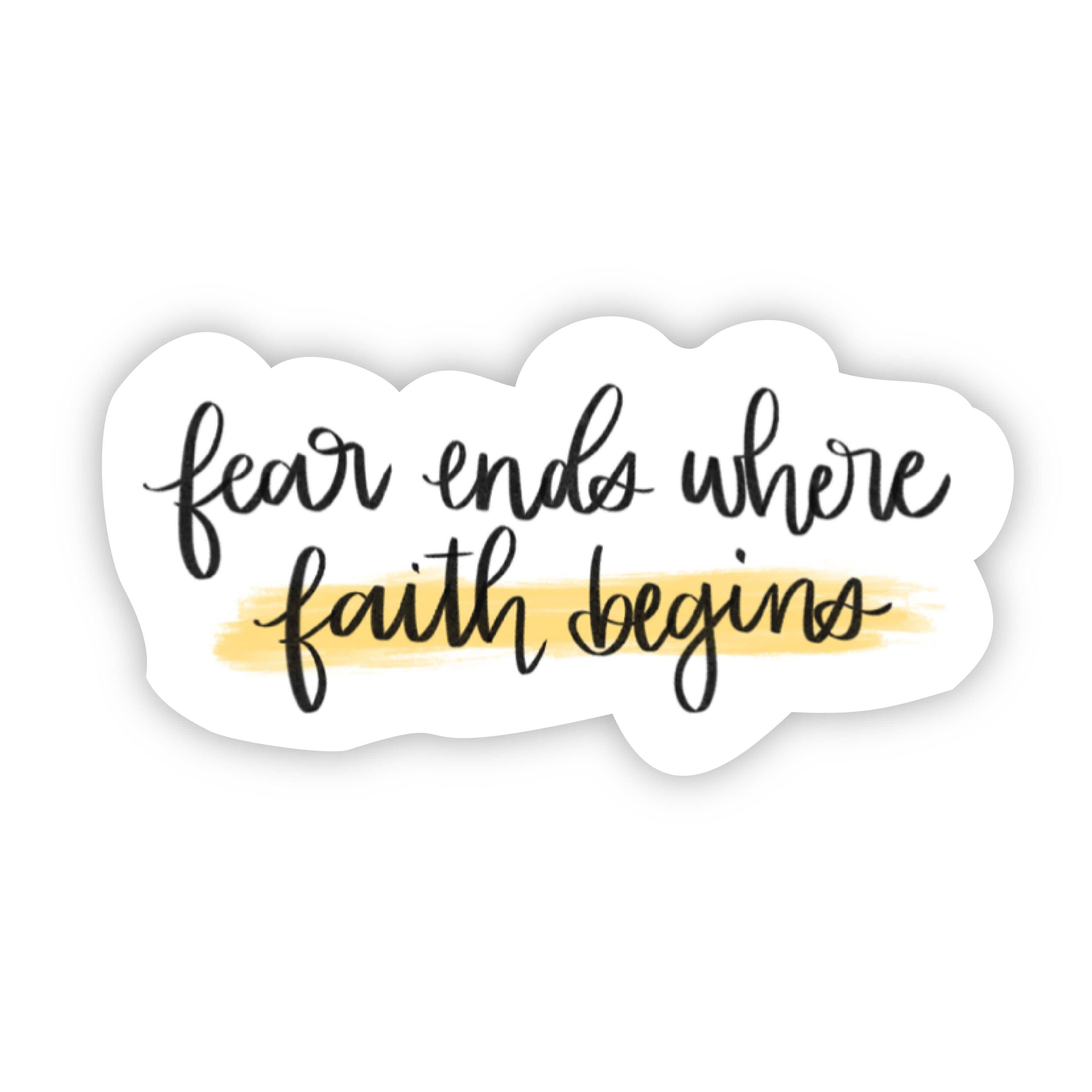  fear ends where faith begins、mySite、elrpsem3k