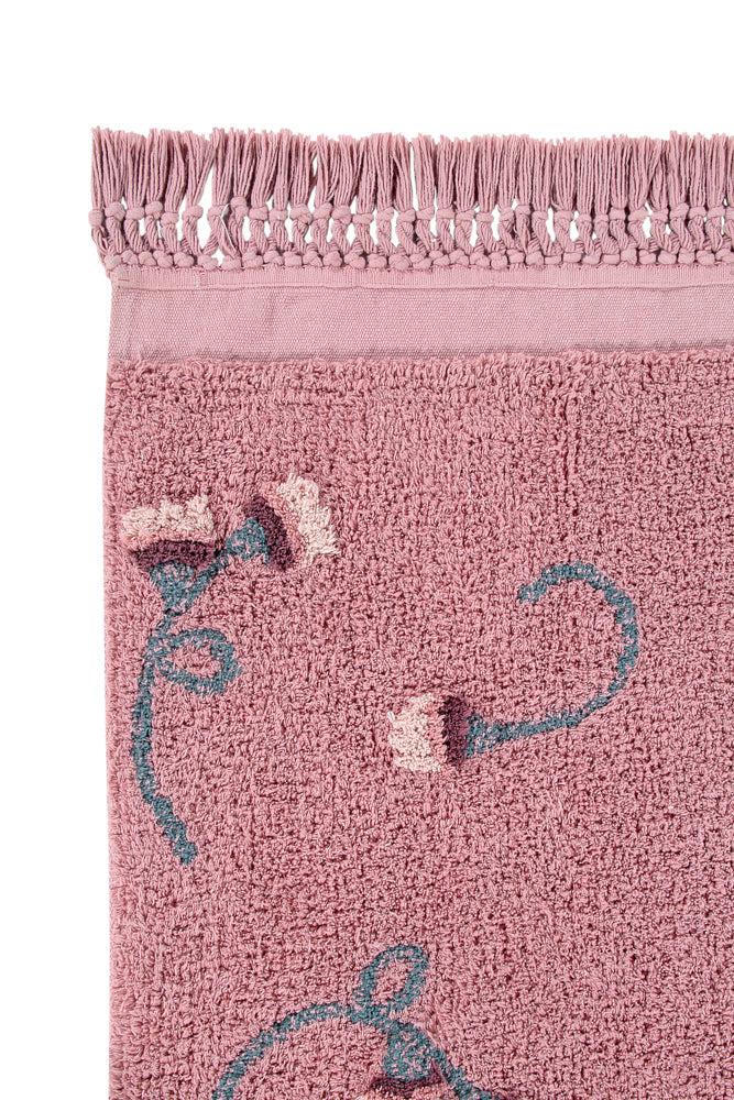 WASHABLE AREA RUG ENGLISH GARDEN ROSE、mySite、gigharbornorthrealestate