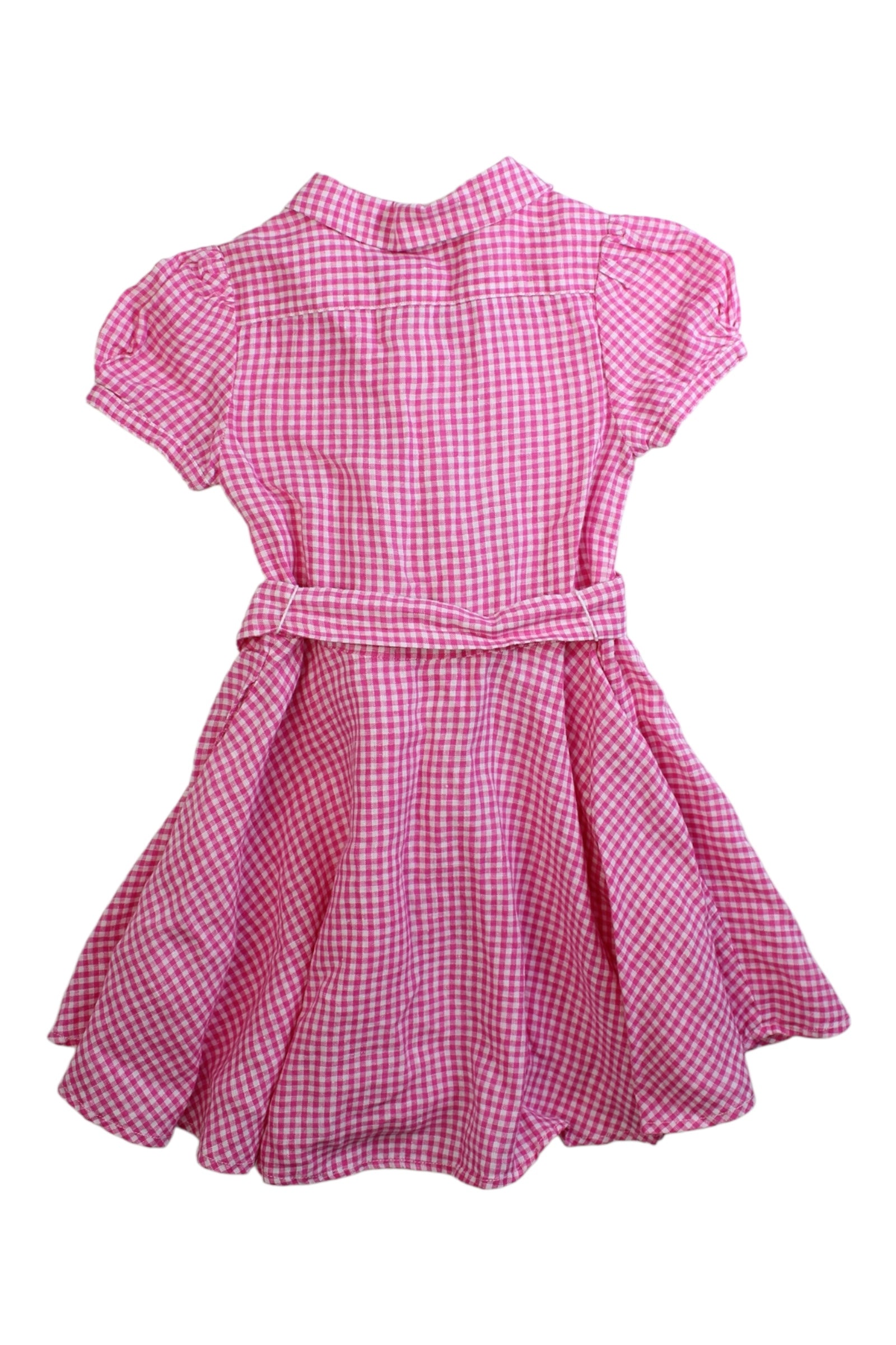 Polo Ralph Lauren Checkered Belted Dress Size 3T、mySite、g9winljtr