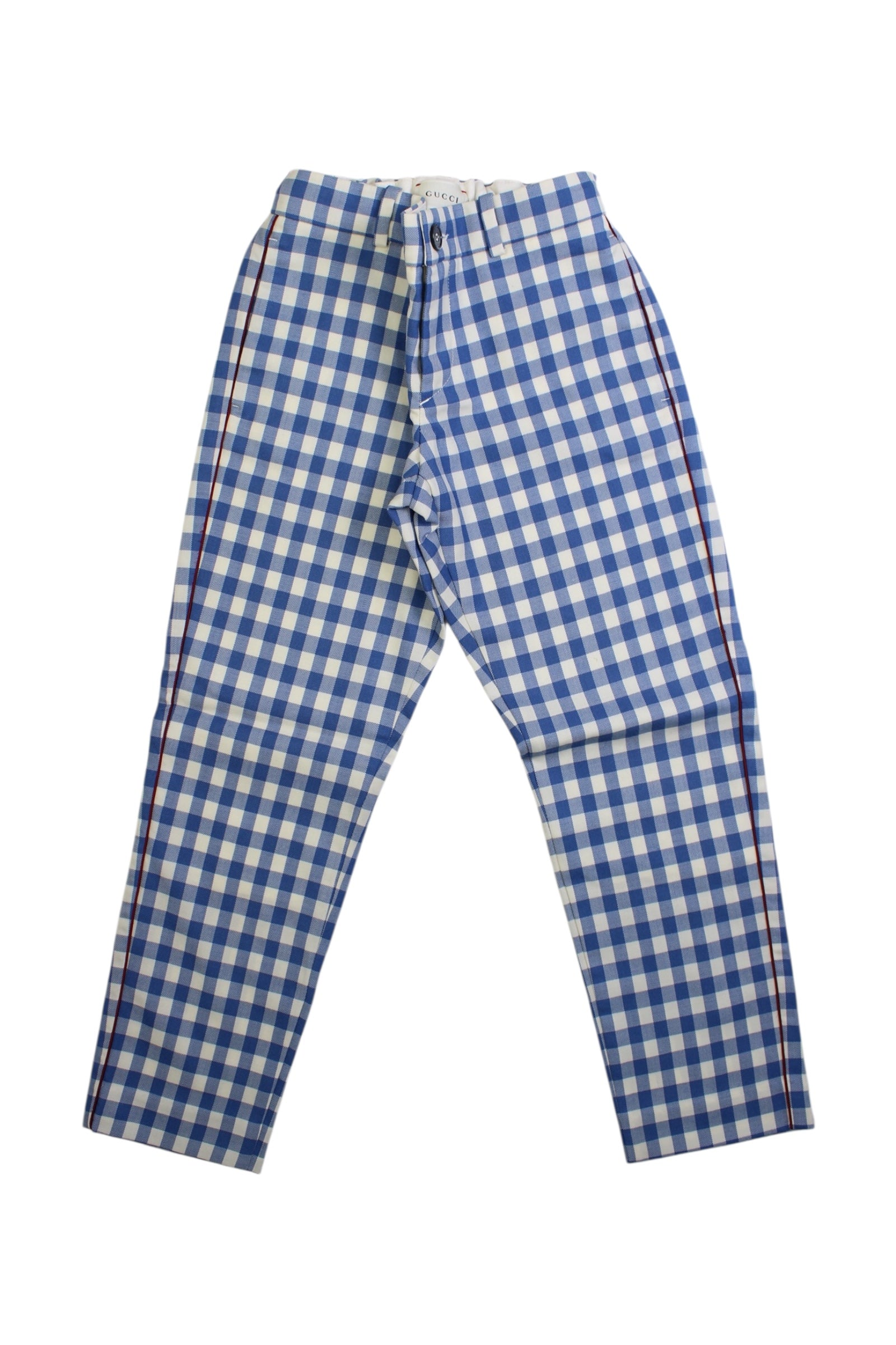 Gucci Wool Checkered Pants 8Y、mySite、g9winljtr
