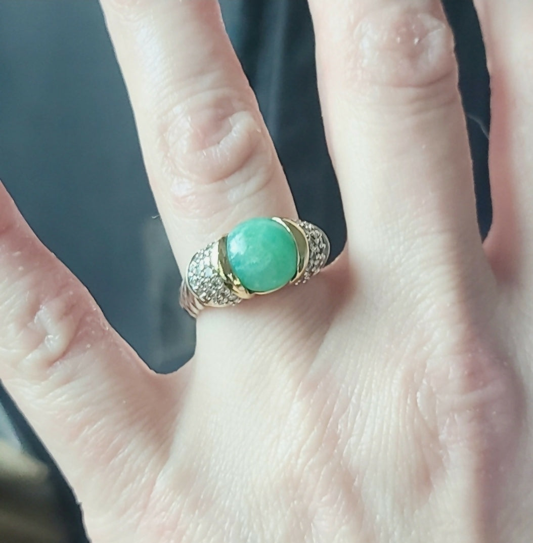 David Yurman Capri Ring 鈥?10mm Peruvian Opal、mySite、hinf8tx79