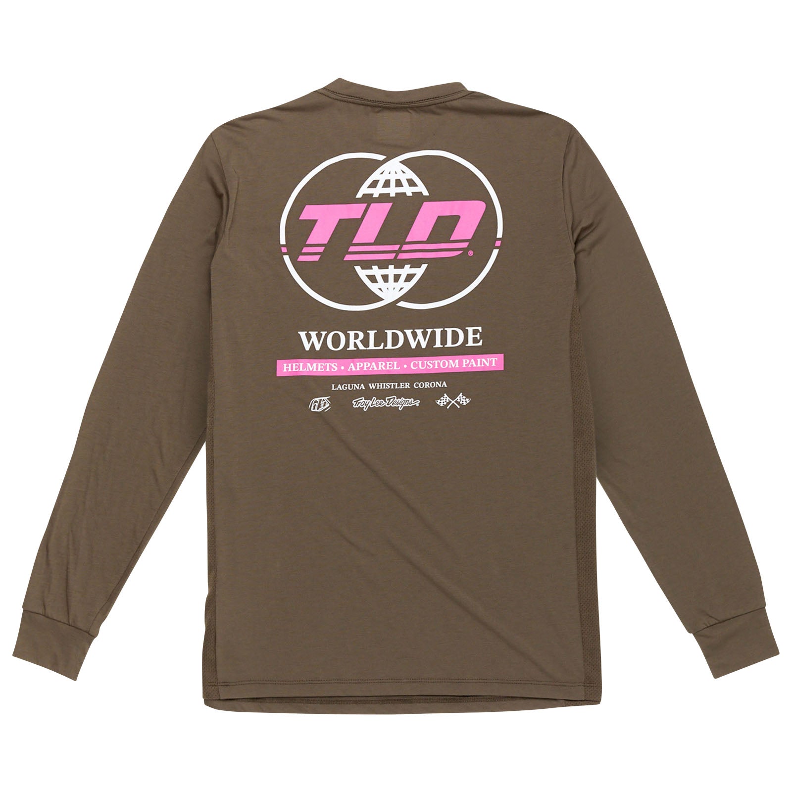 Skyline Long Sleeve Ride Tee Worldwide Caper、mySite、dreamappss