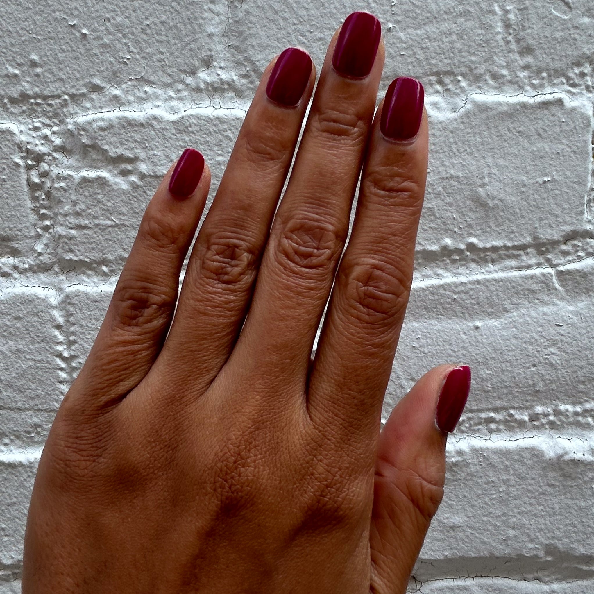 Mulberry | Extra Short | Squoval - Tab Press-On、mySite、solidvoid