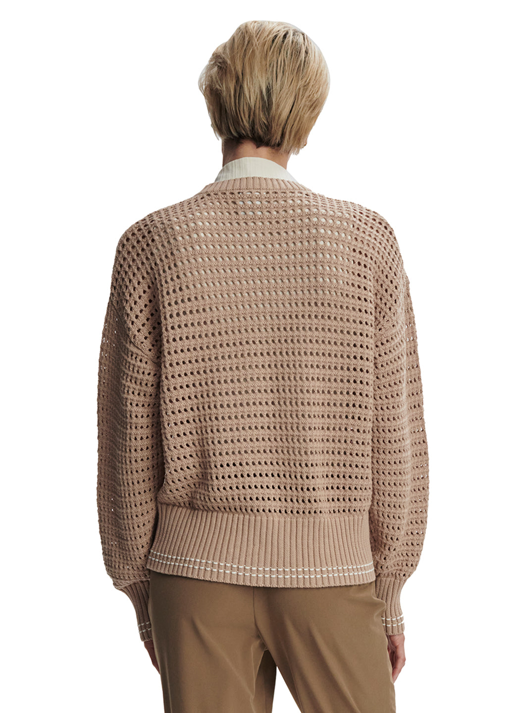 Varley Kris Relaxed Fit Knit Cardigan、mySite、noshort