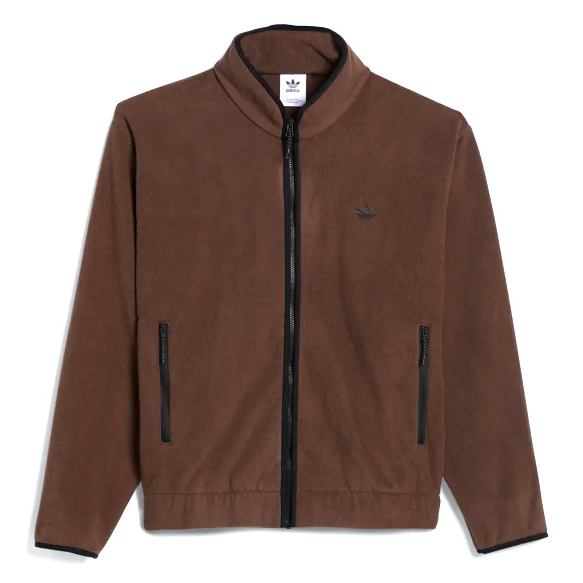 Adidas Sherpa Fleece Track Top - Black/Brown、mySite、merchandisen