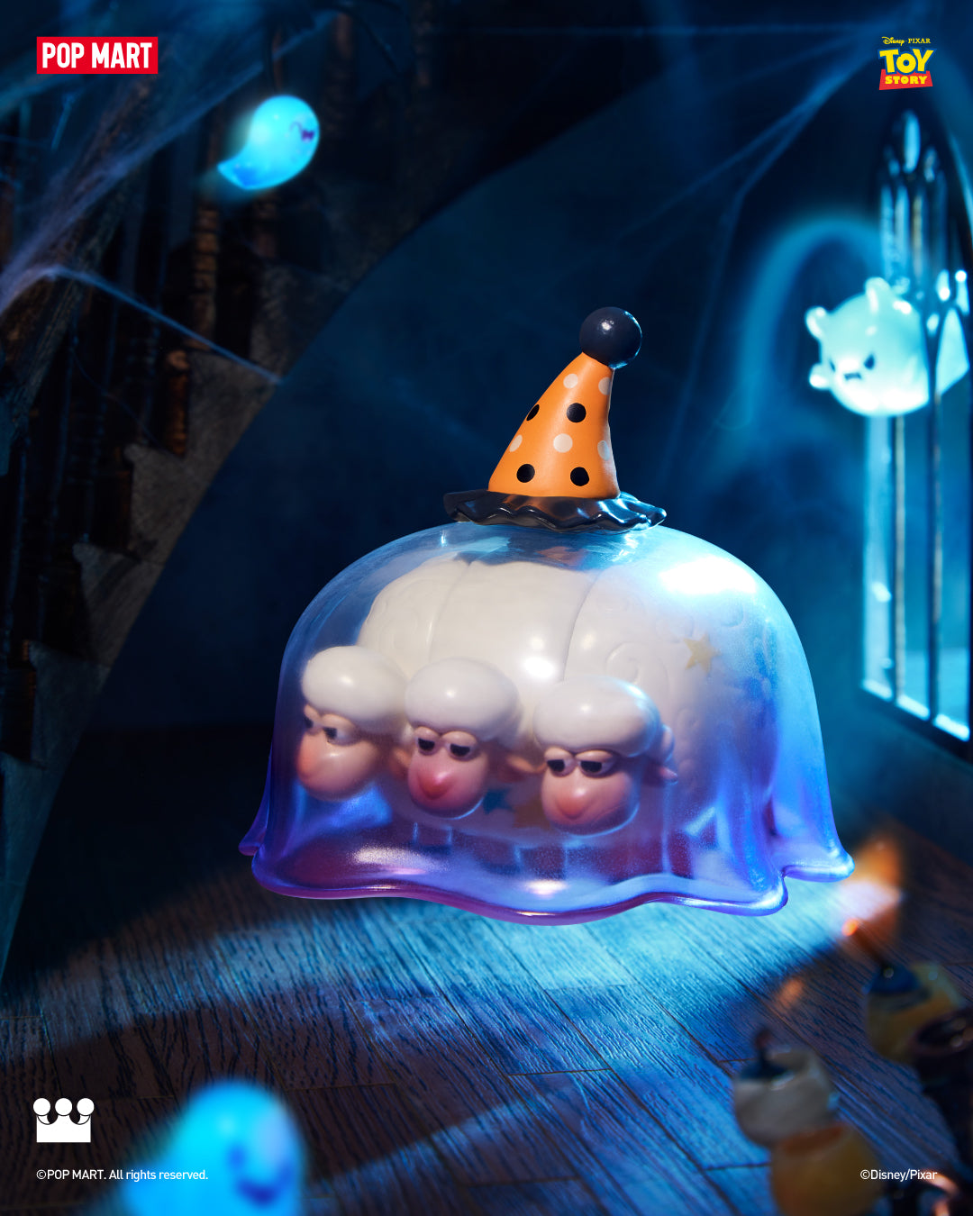  POP MART Disney/Pixar Spooky Night Series Figures、mySite、greenlandpopulation