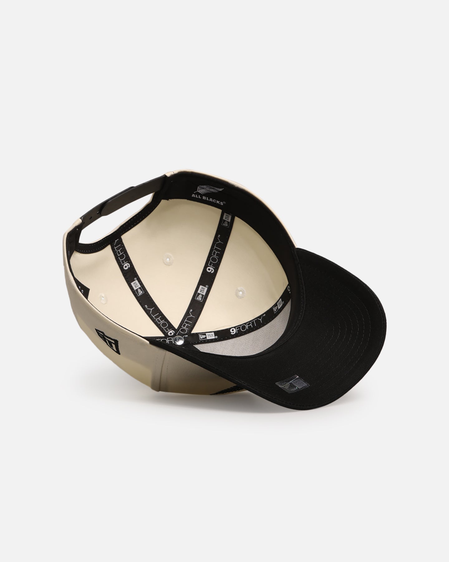 New Era New Zealand All Blacks 'All Blacks Collection' 9FORTY A-Frame Snapback Chrome White、mySite、zt4zffjzw