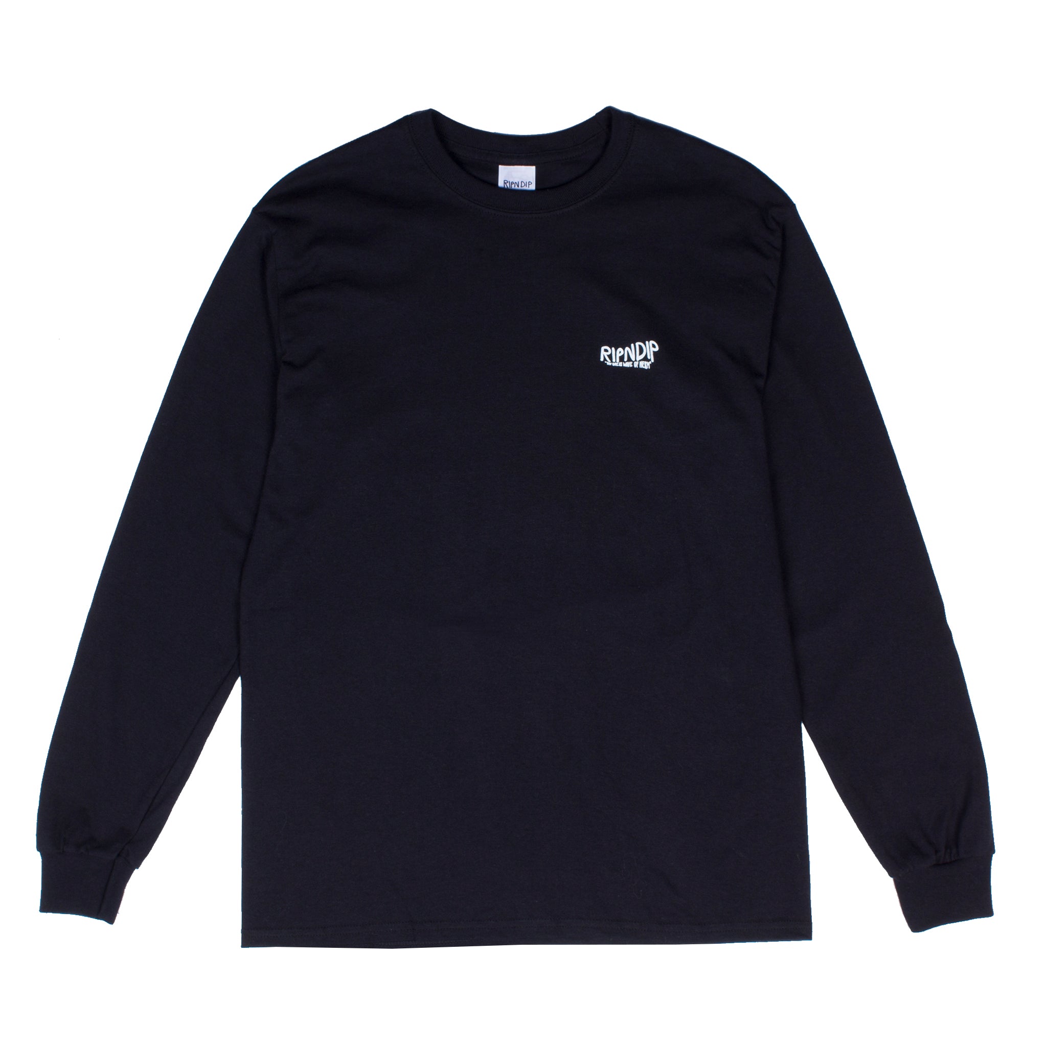  The Great Wave Of Nerm Long Sleeve (Black)、mySite、merchandisen