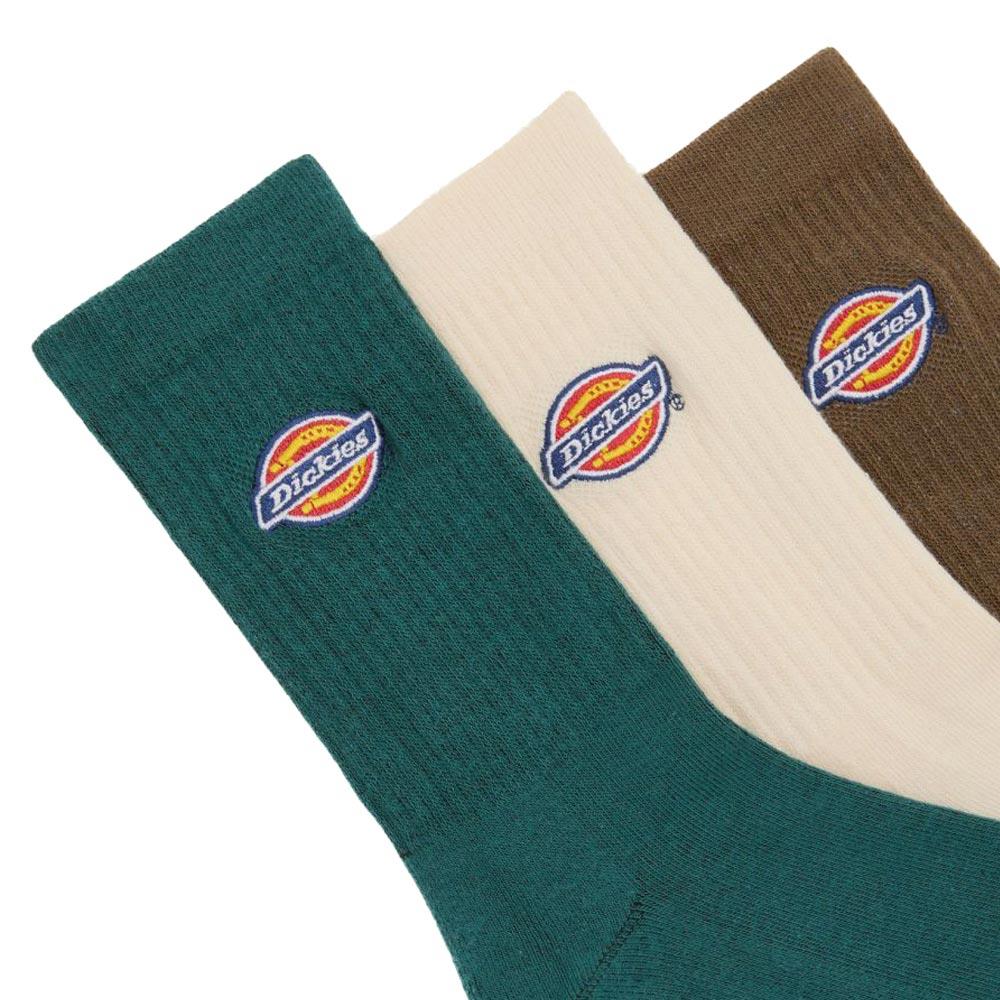  Dickies Valley Grove Socks 3-Pack - Mushroom、mySite、merchandisen