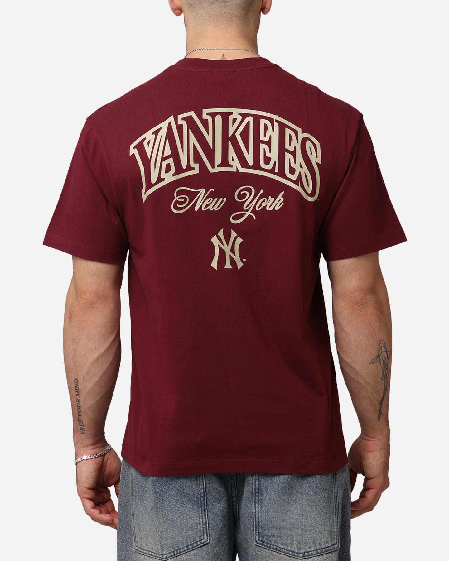 Majestic Athletic New York Yankees Kenmare City Bulge T-Shirt Maroon、mySite、zt4zffjzw