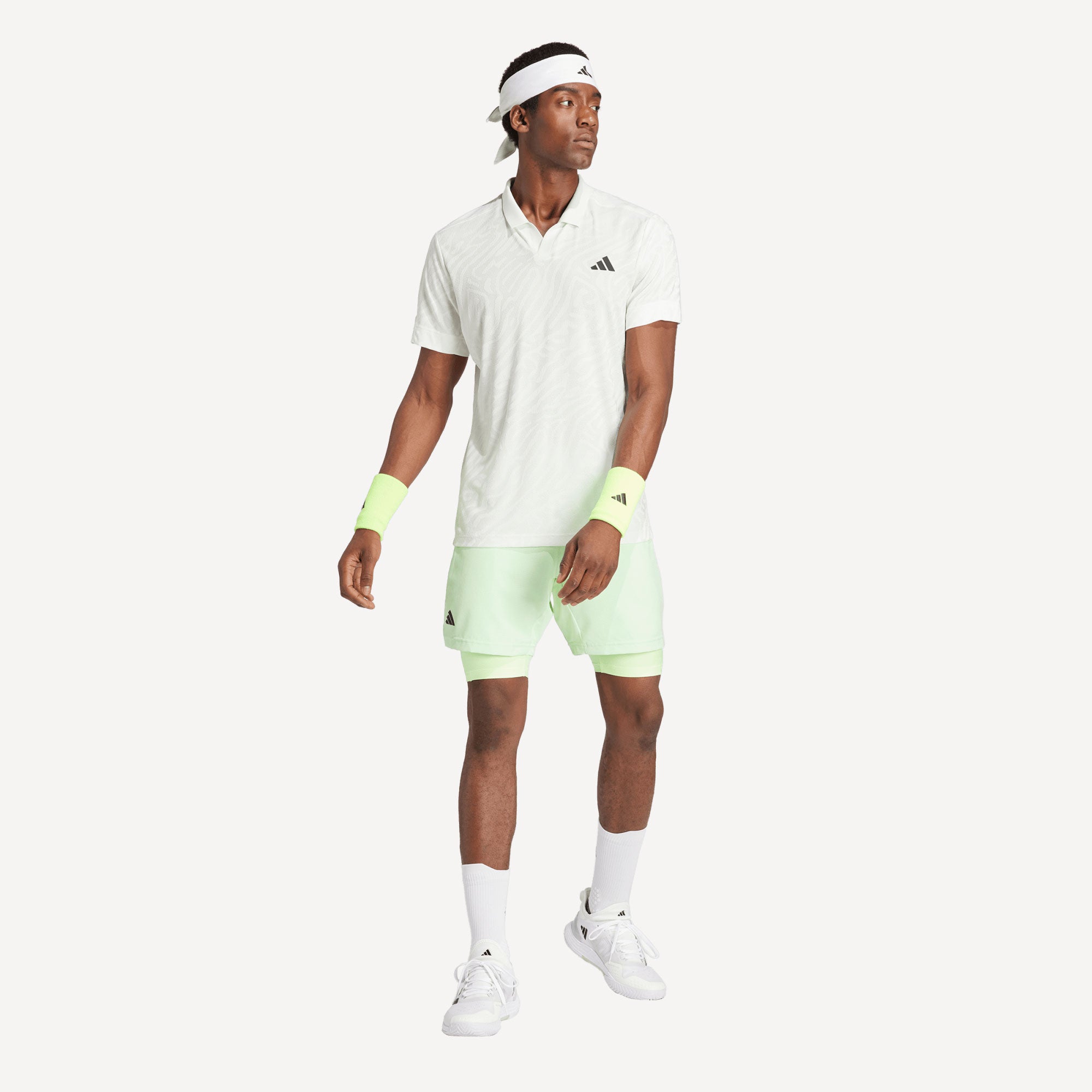 adidas Pro Melbourne Men's Tennis Shorts and Inner Shorts Set