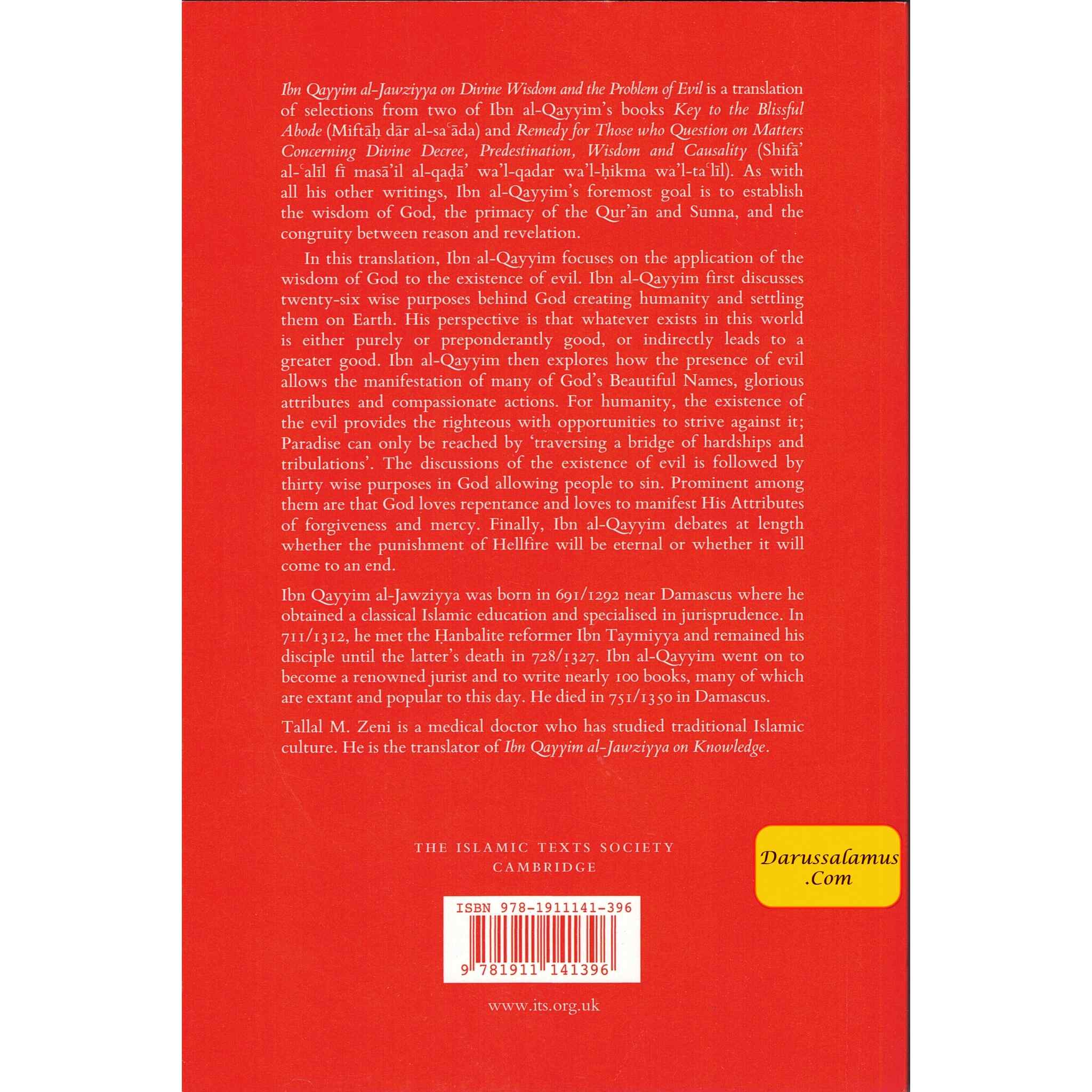 Ibn Qayyim al-Jawziyya on Divine Wisdom and the Problem of Evil By Ibn Qayyim al-Jawziyya、mySite、topwebapps