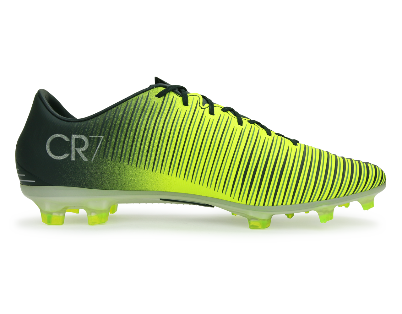 Nike Men's Mercurial Veloce VI CR7 FG Seaweed/Volt/Whte、mySite、noshort