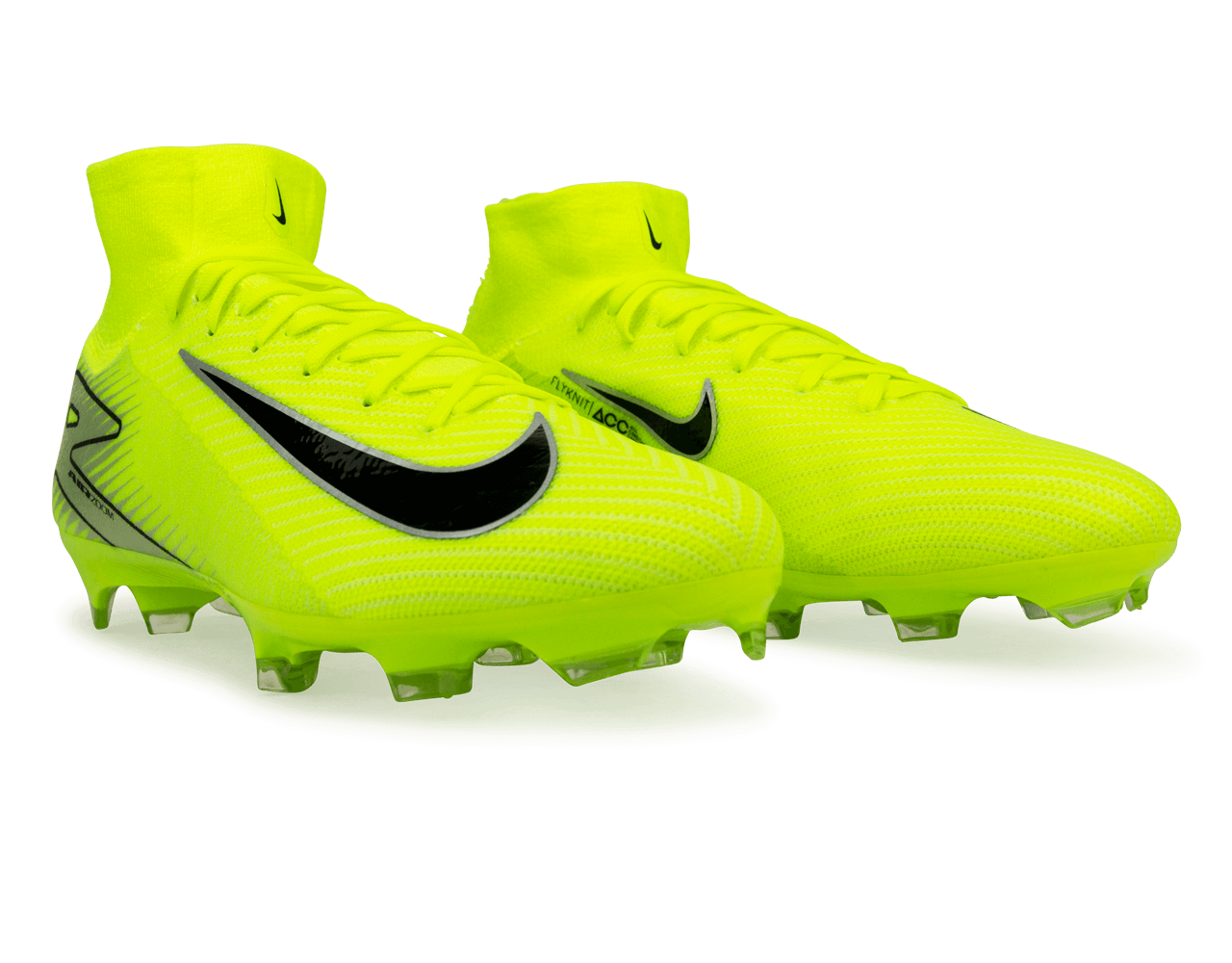 Nike Men's Zoom Mercurial Superfly 10 Pro FG Volt/Black、mySite、noshort