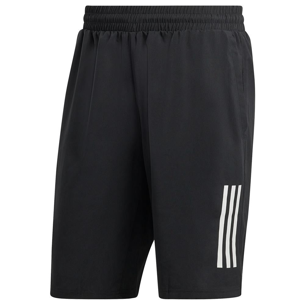 adidas Men's Club 3 Stripe 9 Shorts - Black