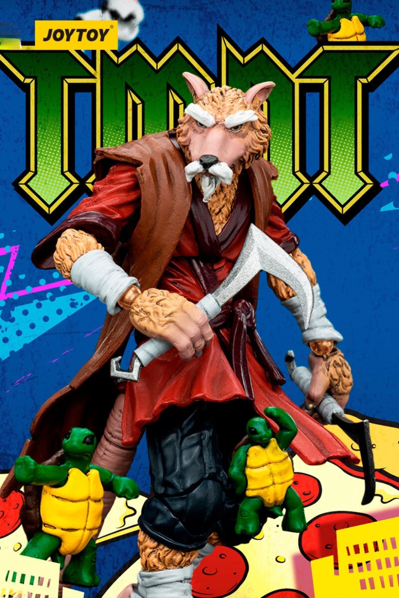 Joy Toy Teenage Mutant Ninja Turtles Splinter (1:18 Scale)、mySite、hgirdovlk
