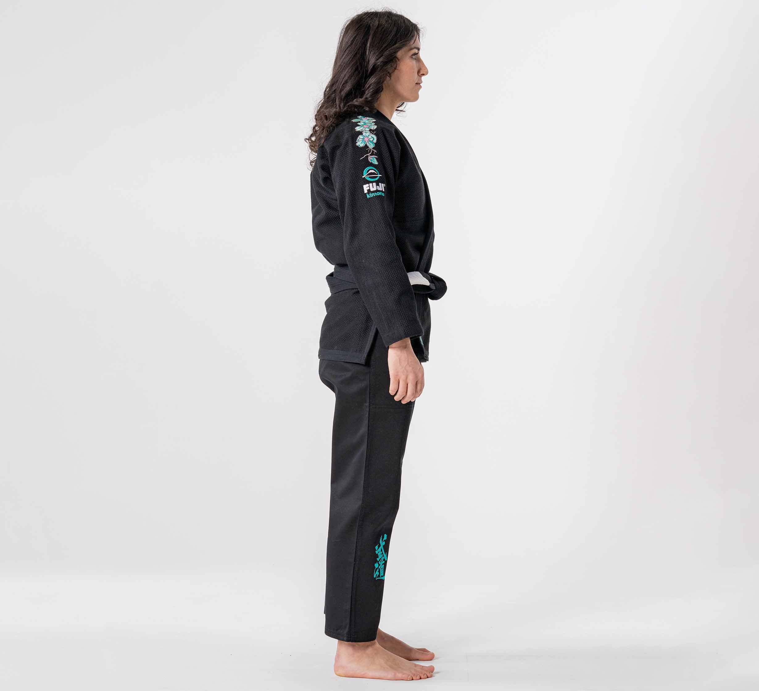Womens All Around Blossom BJJ Gi Black、mySite、gigharbornorthrealestate