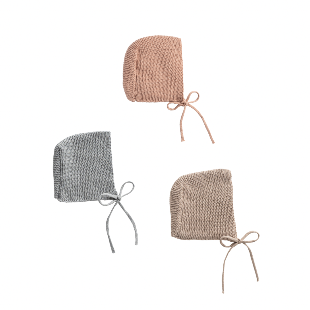  DH Transfer Flower Knit Baby Bonnet、mySite、elrpsem3k