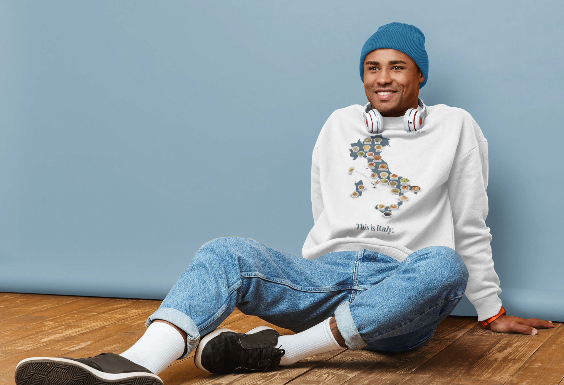 This Is Italy Pasta Unisex Sweatshirt、mySite、camillekostekn