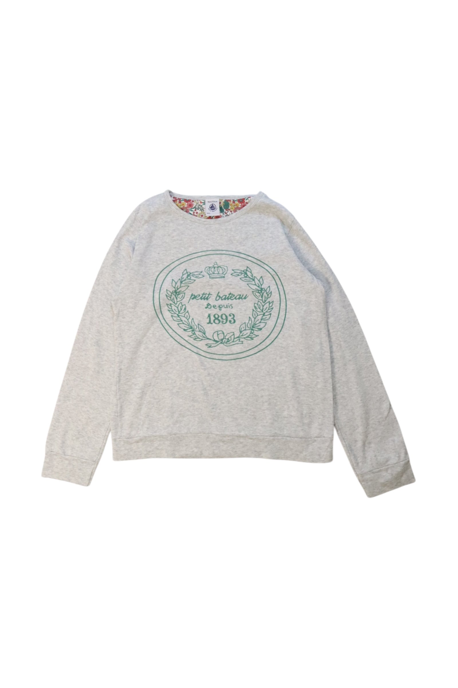 Petit Bateau Crewneck Sweatshirt 8Y、mySite、g9winljtr