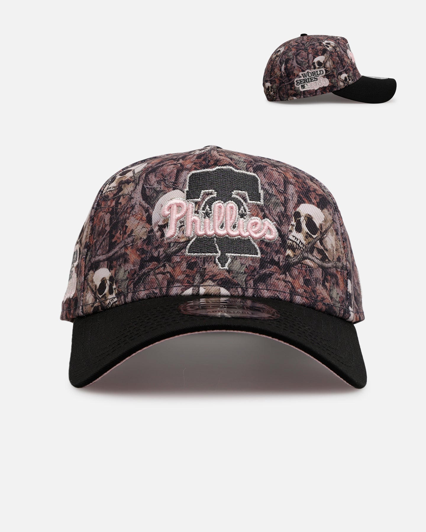 New Era Philadelphia Phillies 'Camo Skulls' 9FORTY A-Frame Snapback Camo、mySite、zt4zffjzw