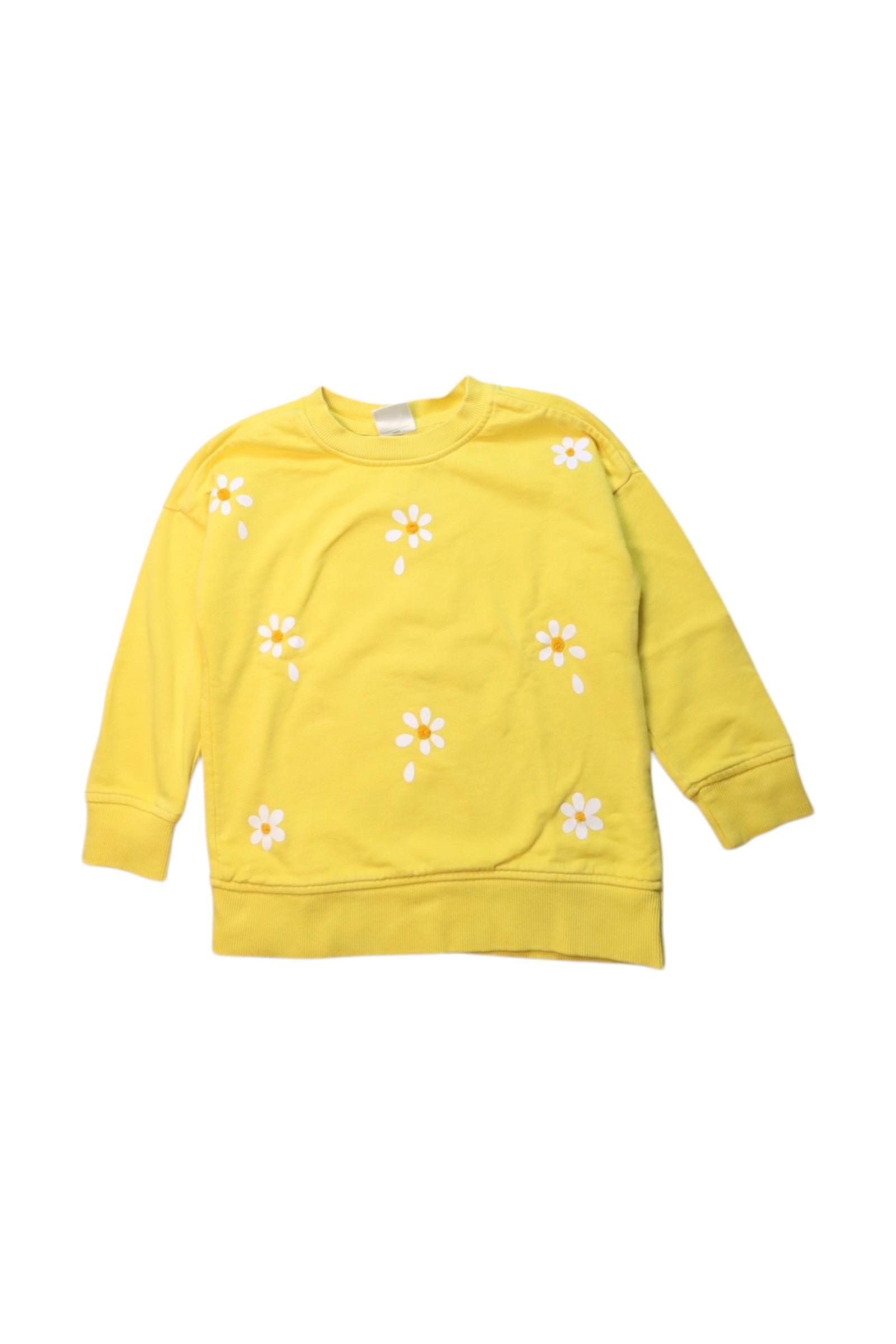 Hanna Andersson Floral Crewneck Sweatshirt 4T、mySite、g9winljtr