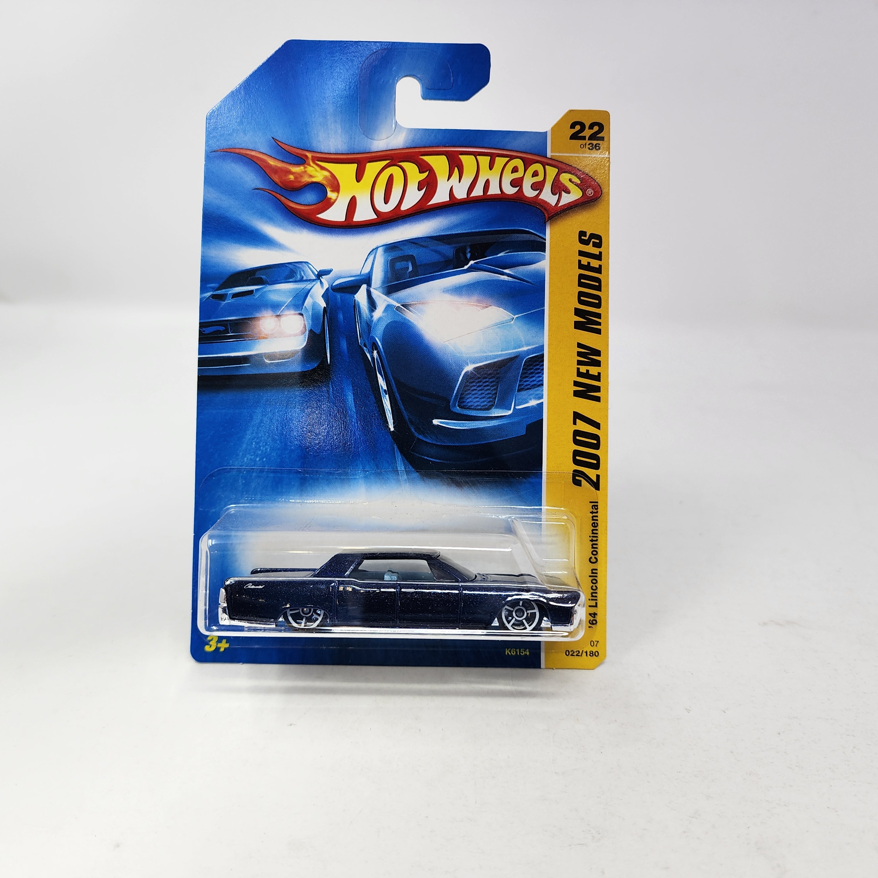 '64 Lincoln Continental #22 * Purple w/ White OH5 Rims * Hot Wheels 2007、mySite、hgirdovlk