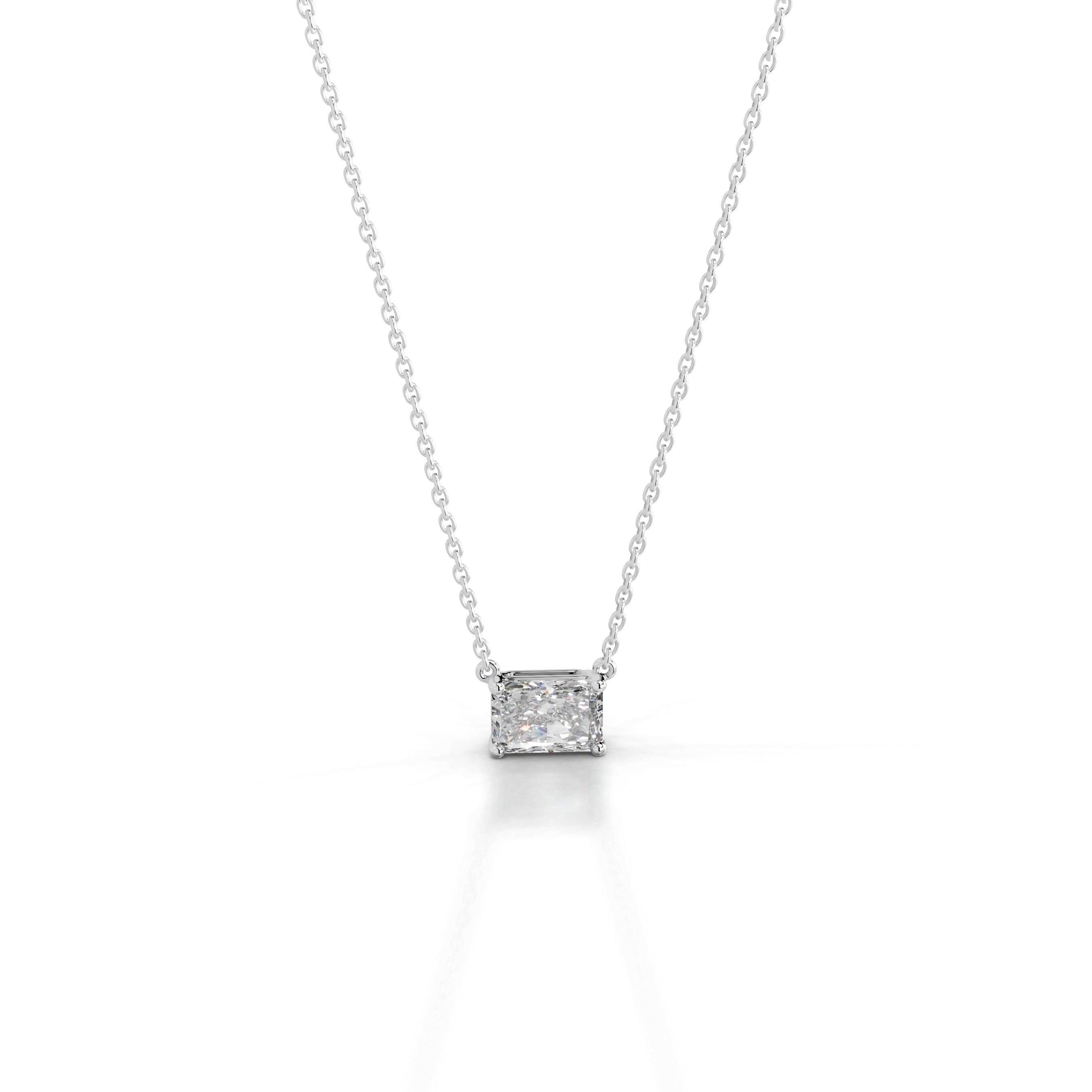 Clmence Lab Grown Diamond Pendant - 18K White Gold、mySite、hinf8tx79