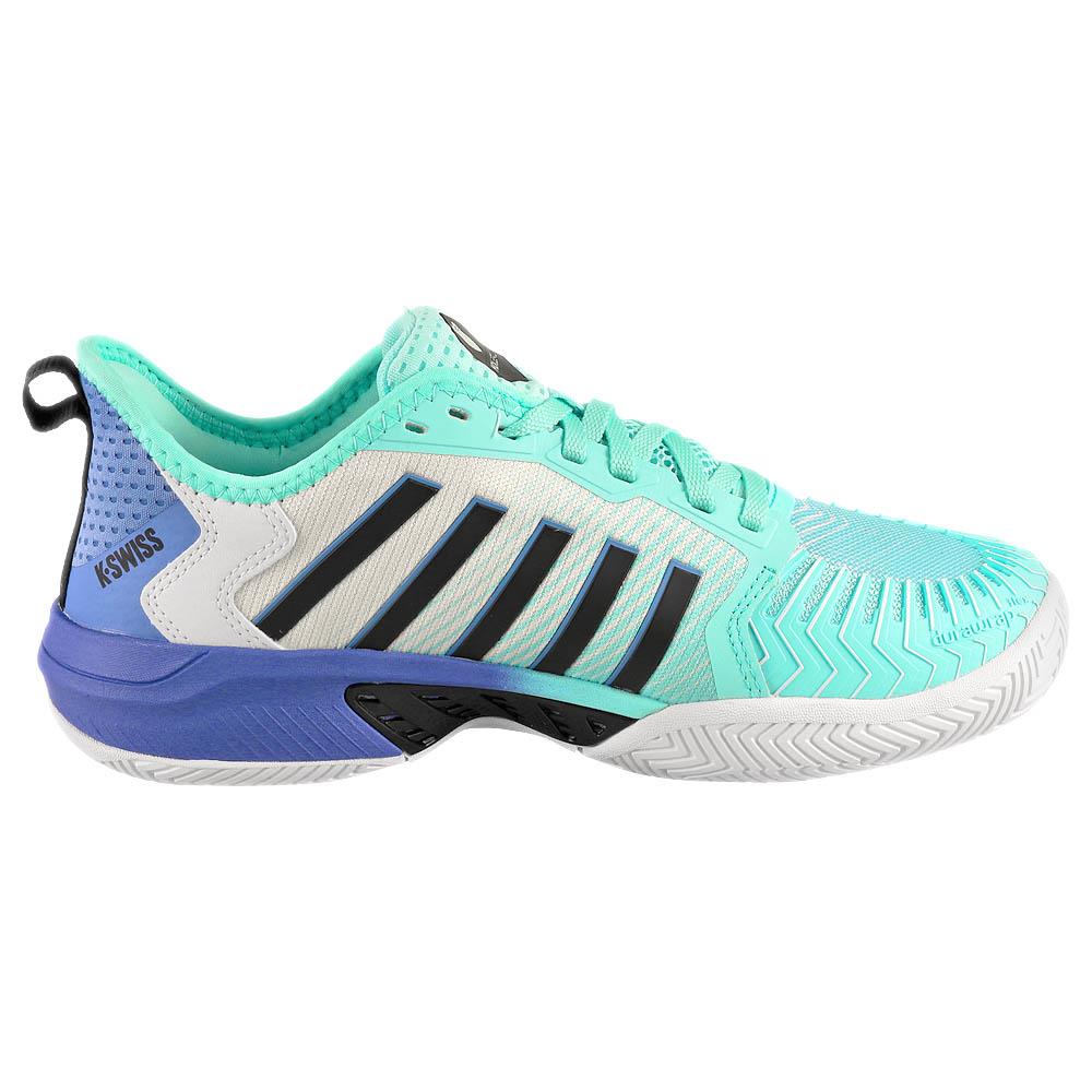 K-Swiss Women's Pickleball Supreme - Tanager Turquiose/Persian Jewel、mySite、neckold