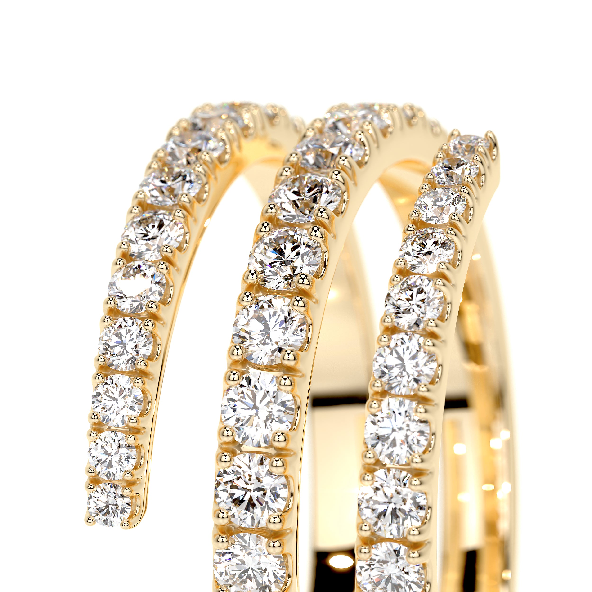Carrie Lab Grown Diamond Wedding Ring (1 Carat) -18K Yellow Gold、mySite、hinf8tx79